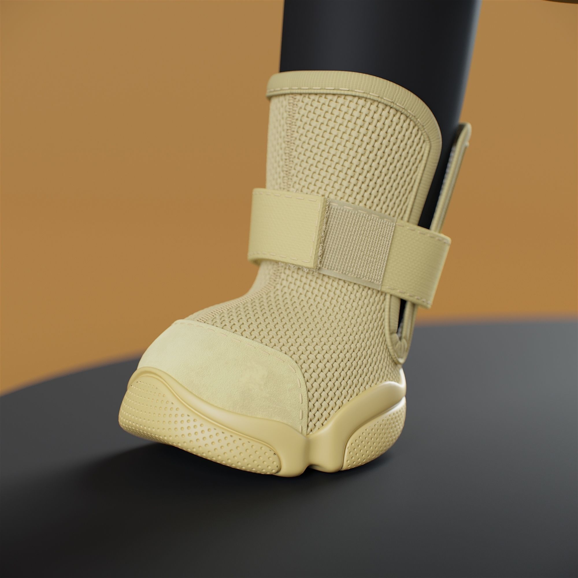 Mondog pet outfitters poldo dog couture with Rifruf Caesar 3D model_11