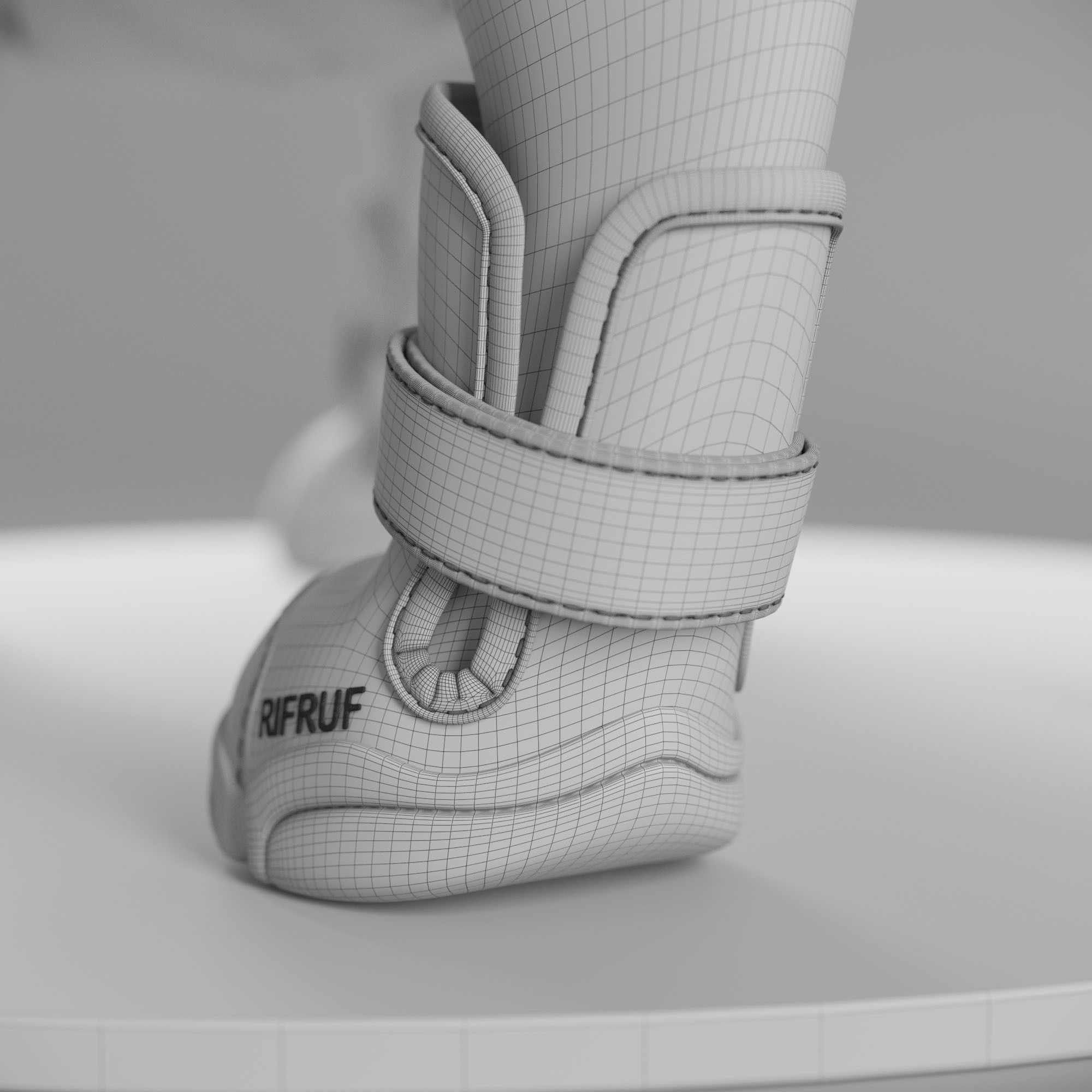 Mondog pet outfitters poldo dog couture with Rifruf Caesar 3D model_13