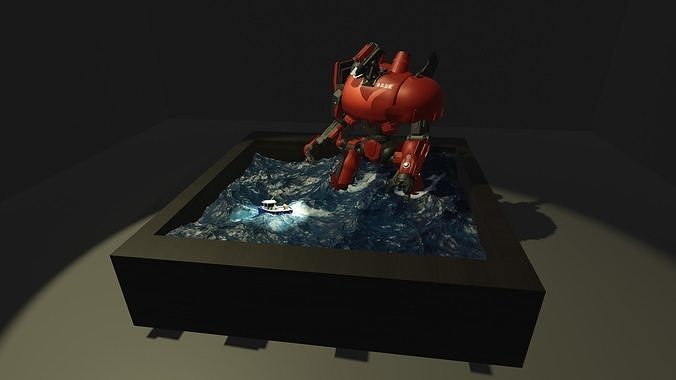 Crimson Typhoon Crimson Tempest 3D model