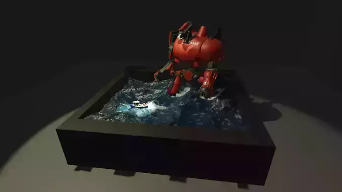 Crimson Typhoon Crimson Tempest 3D model