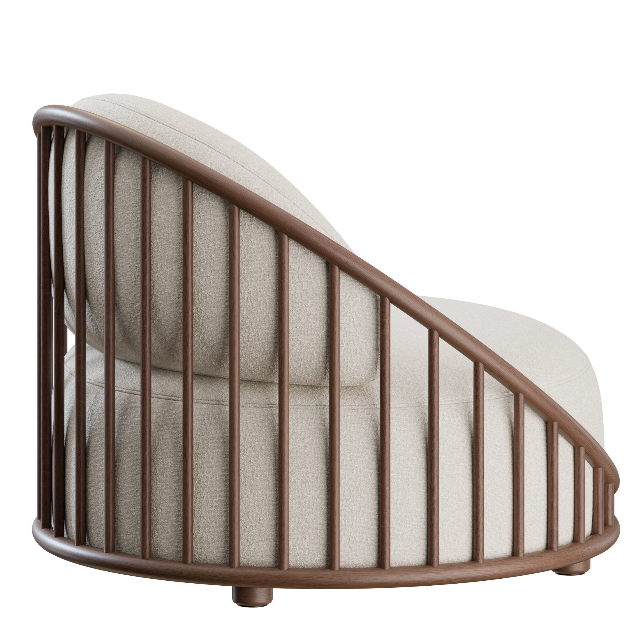 Cask Armchair by Expormim 3D model_6