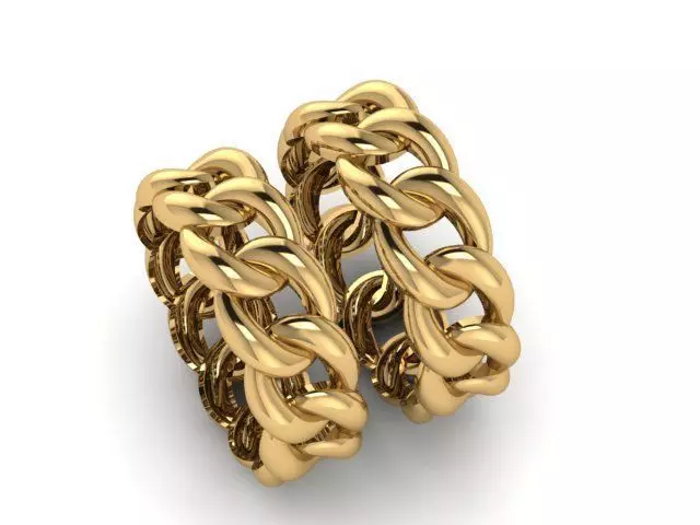 Cuba Rings Packace 3d 3D print model