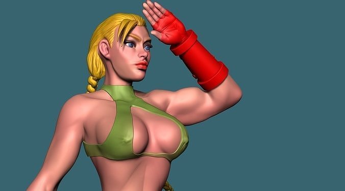 Cammy Bikini  3D print model