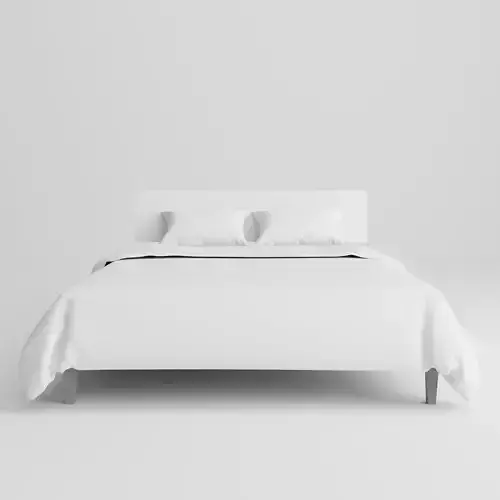 Double Bed With Stand Mattress Back