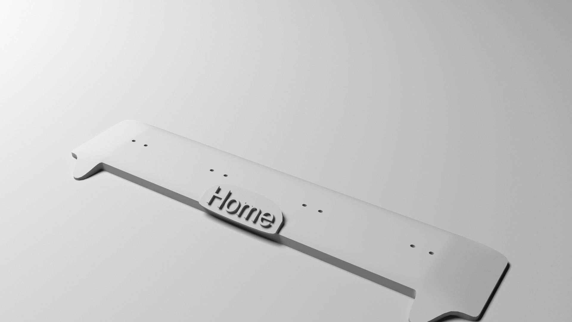 Keys holder 3D print model_4