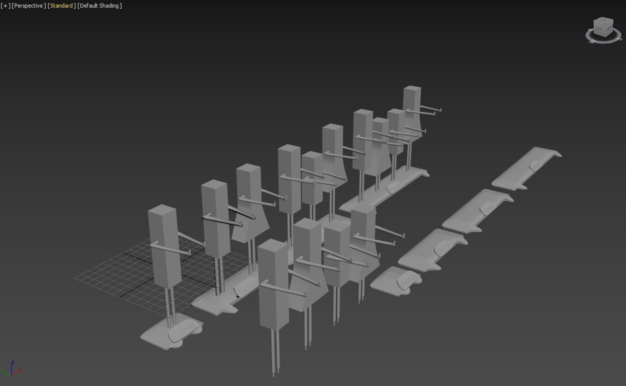 Keys holder 3D print model_7