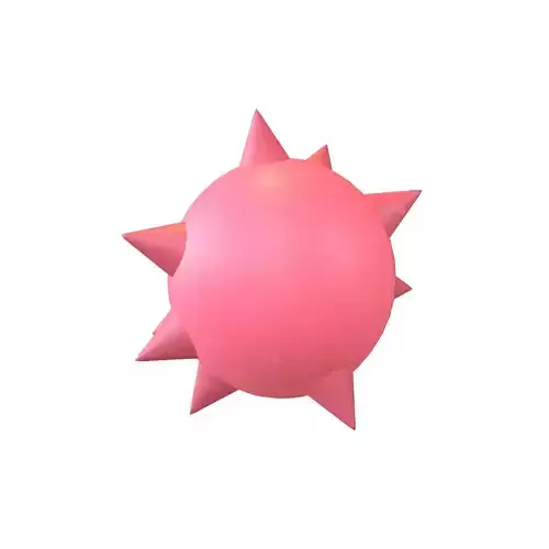 Bacteria v1 002 Low-poly 3D model