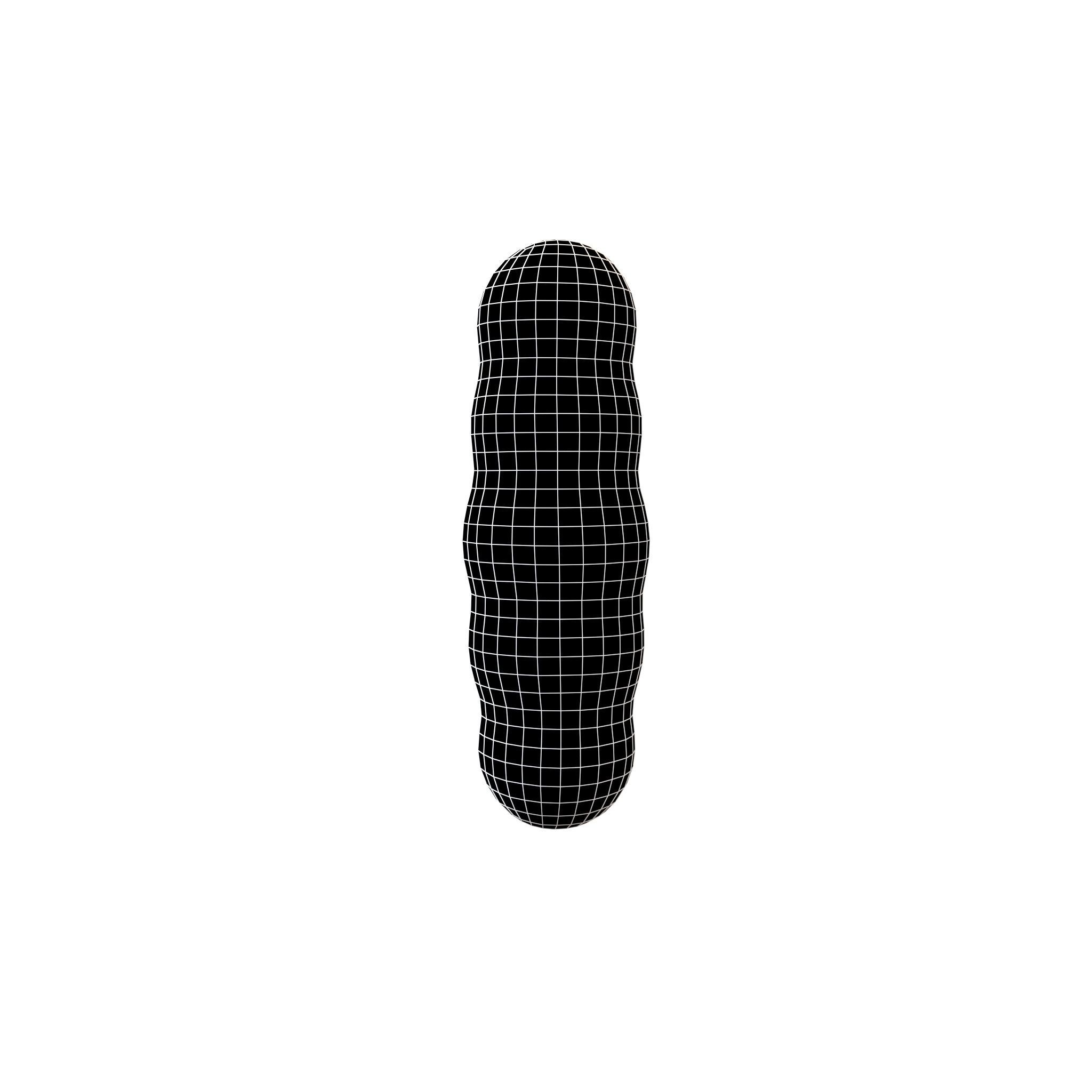 Bacteria v2 001 Low-poly 3D model_6