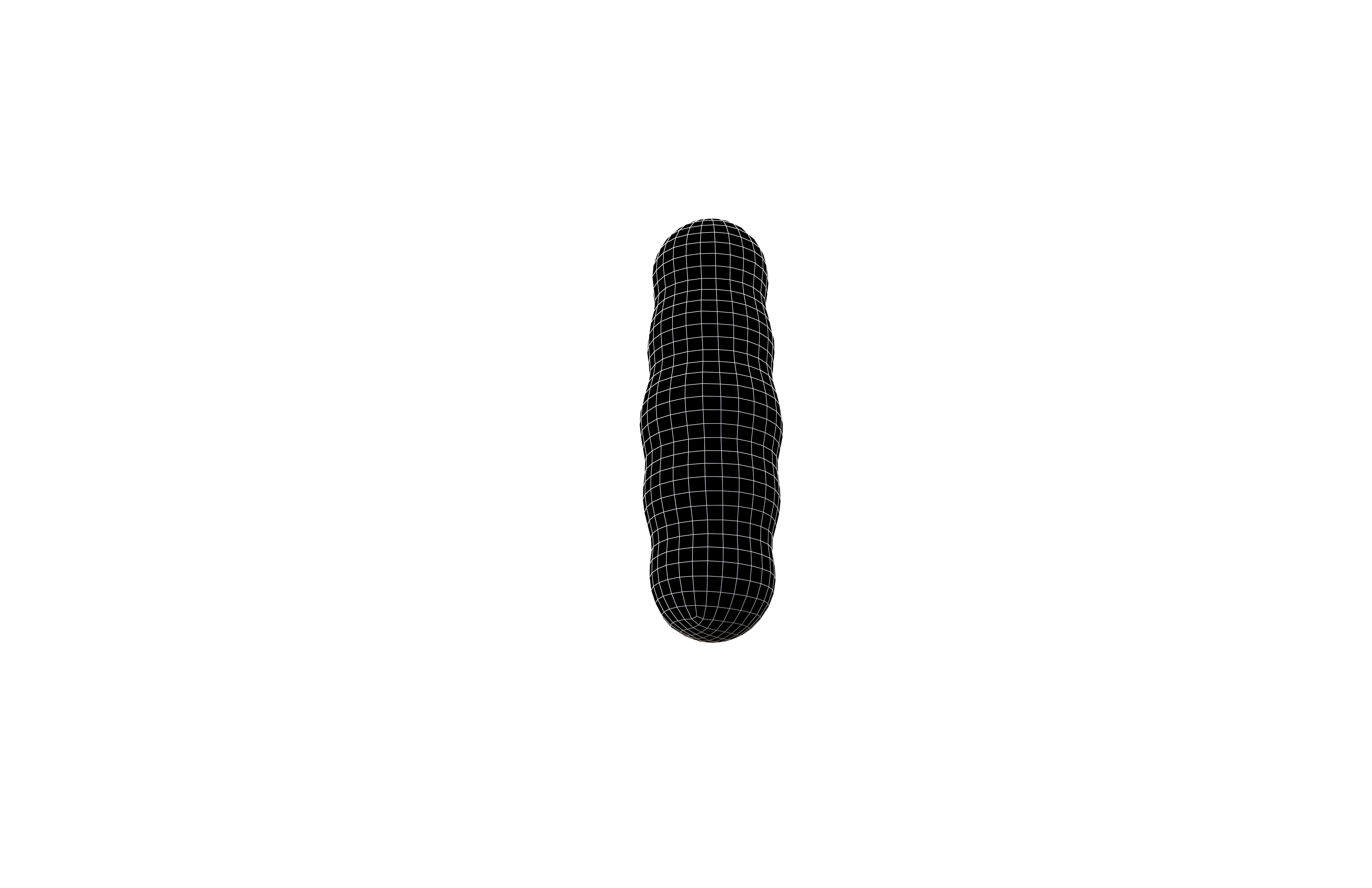 Bacteria v2 001 Low-poly 3D model_8