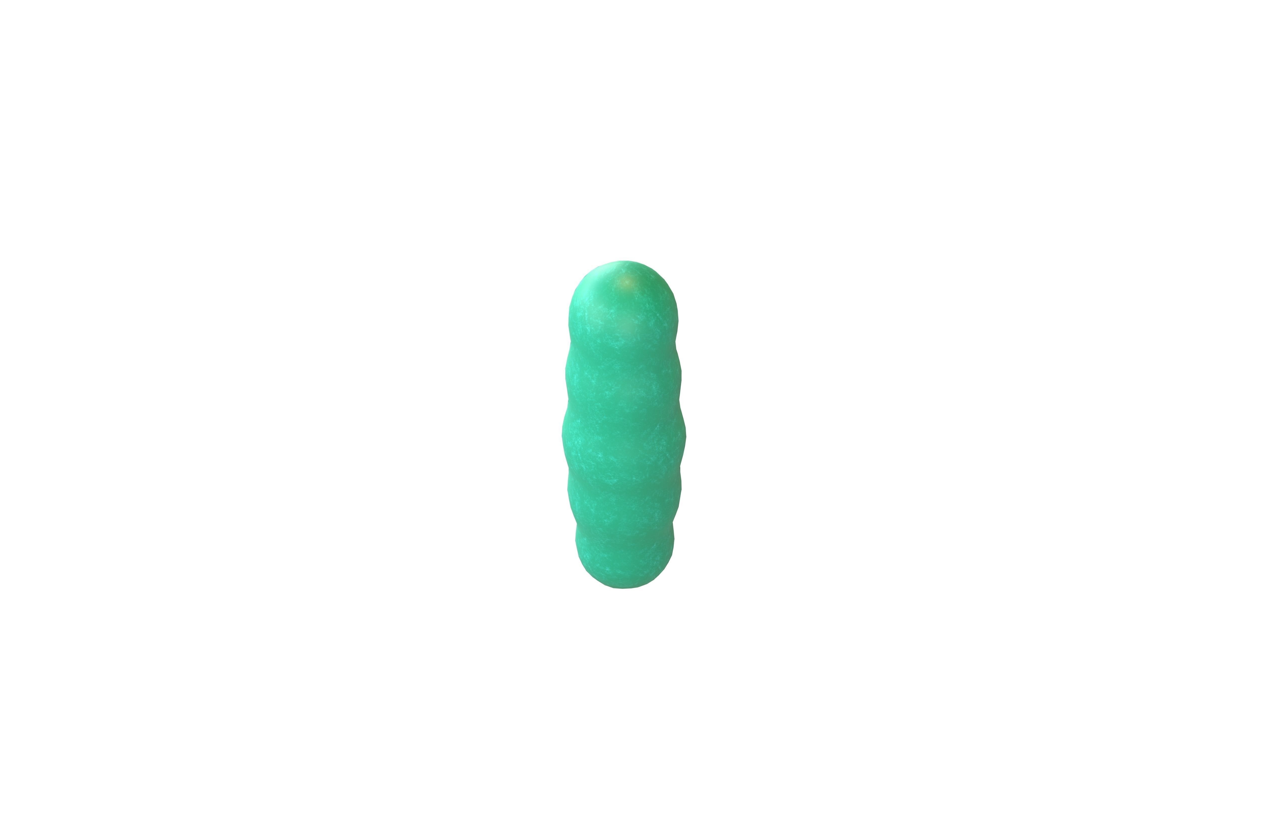 Bacteria v2 001 Low-poly 3D model_3