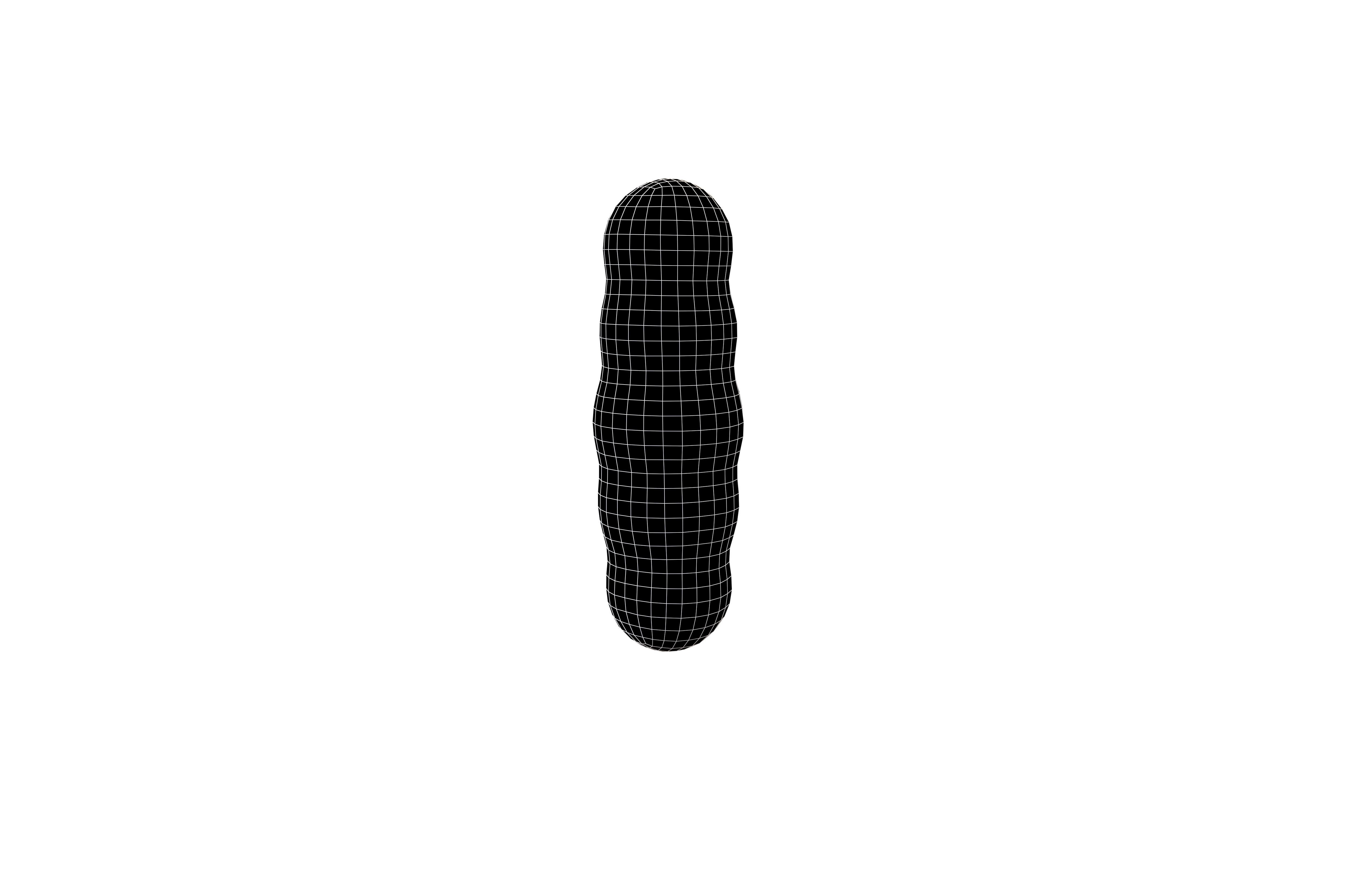 Bacteria v2 001 Low-poly 3D model_5
