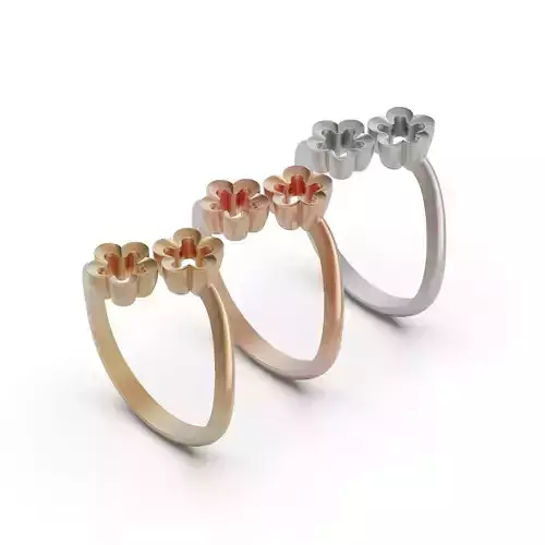 Gold ring Null-depth