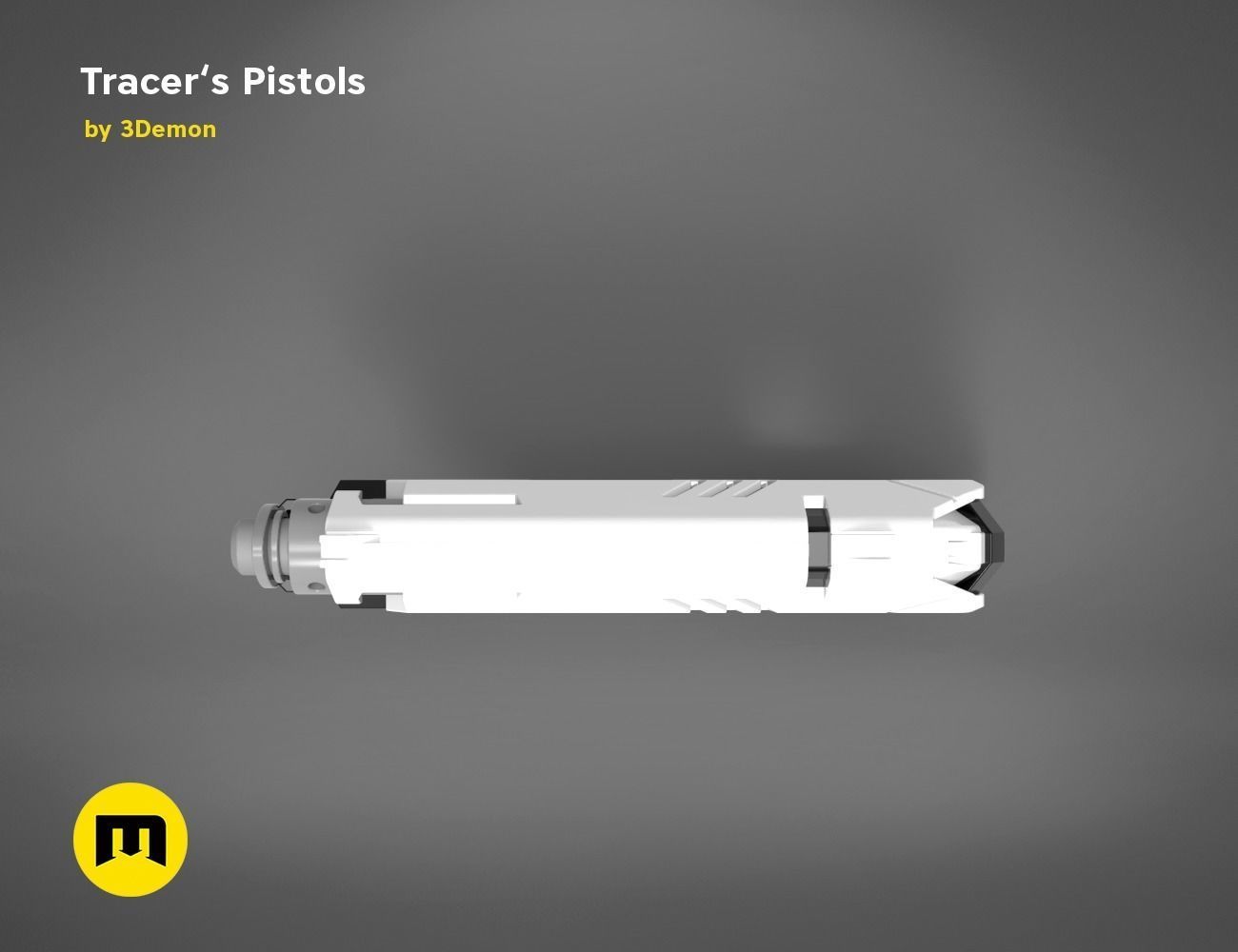 Tracer pistols 3D print model_22