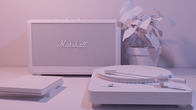 marshall column 3D model
