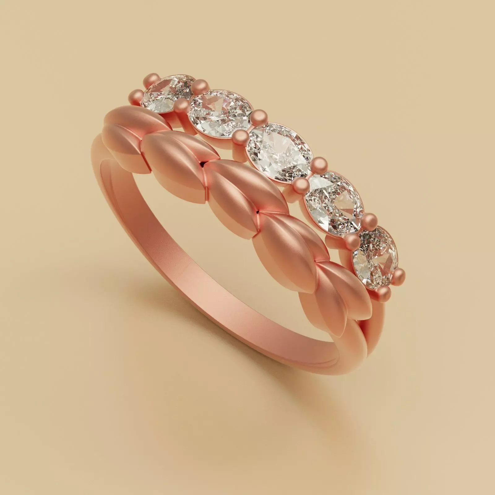 Diamond Ring W 3D print model_0