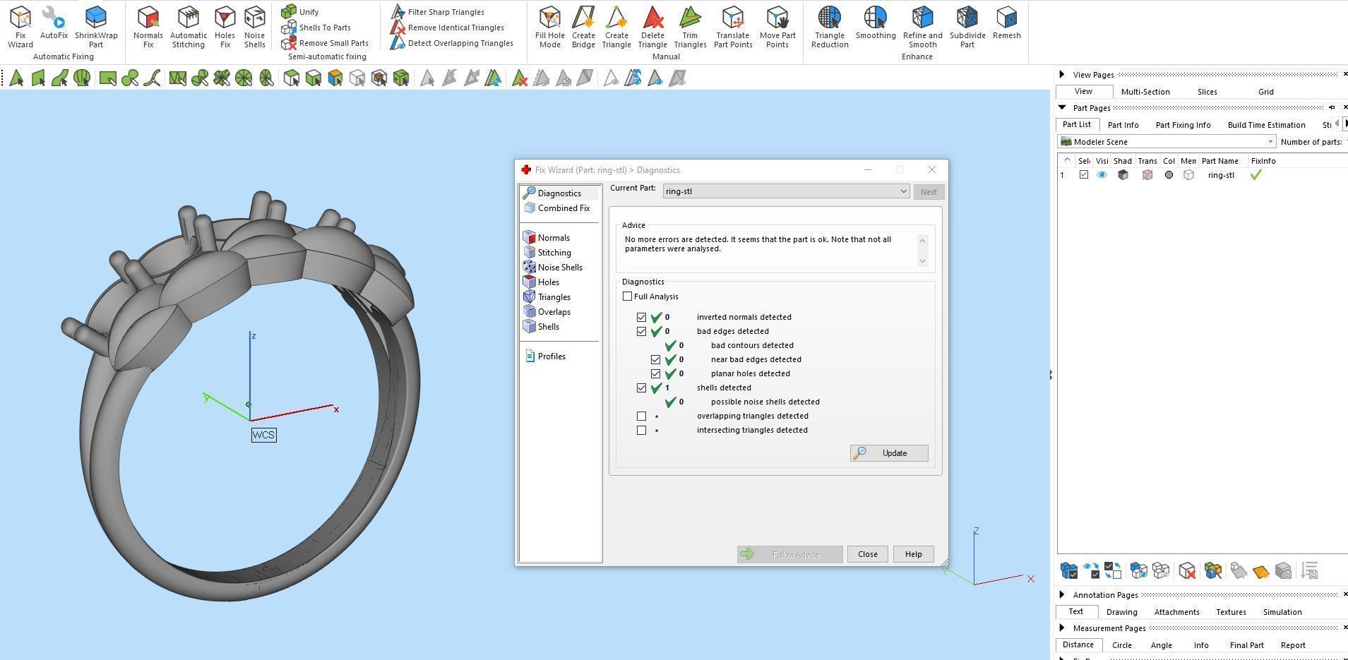 Diamond Ring W 3D print model_16