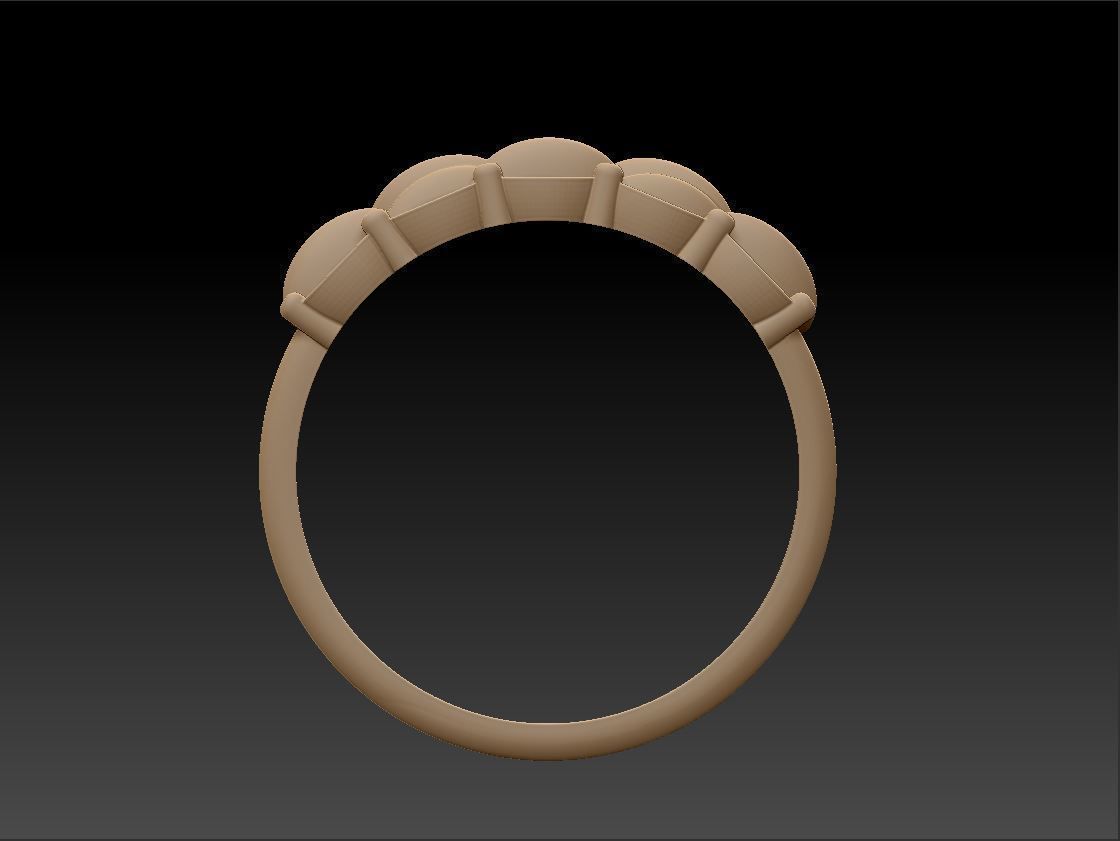 Diamond Ring W 3D print model_9