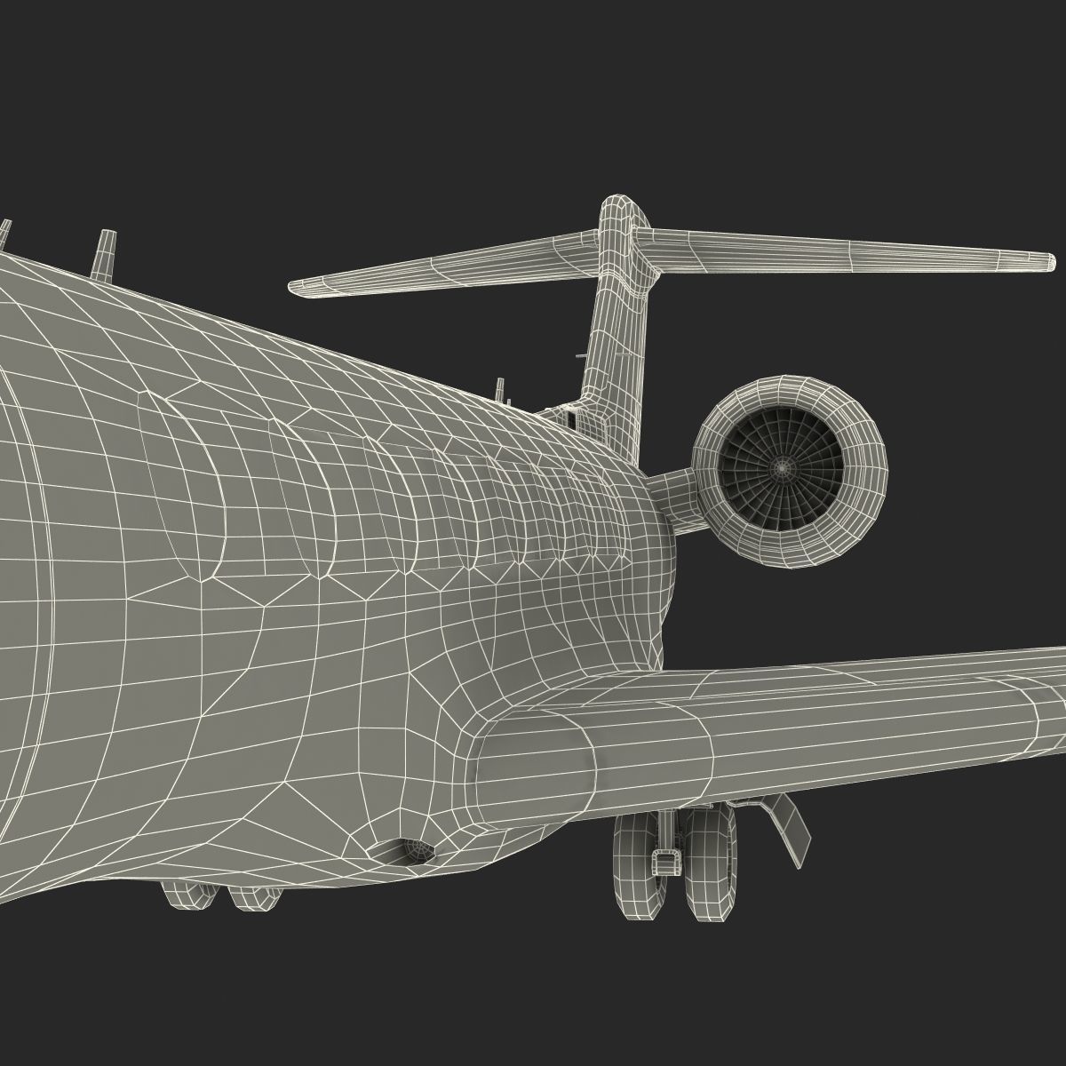 Gulfstream G650 Rigged 2 3D model_77