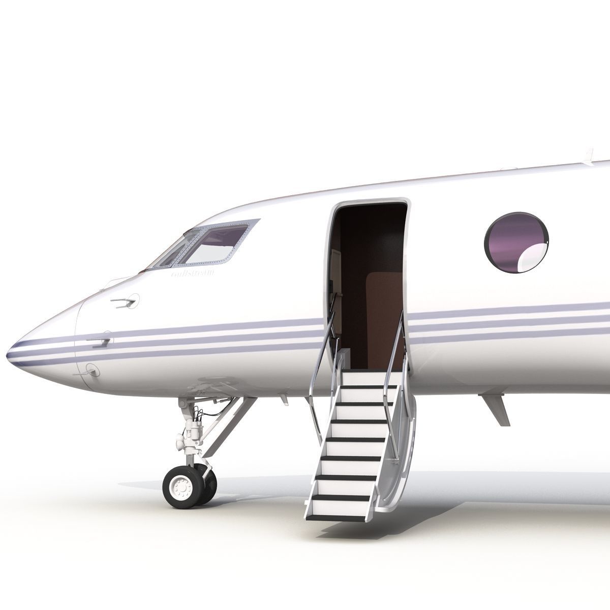 Gulfstream G650 Rigged 2 3D model_19