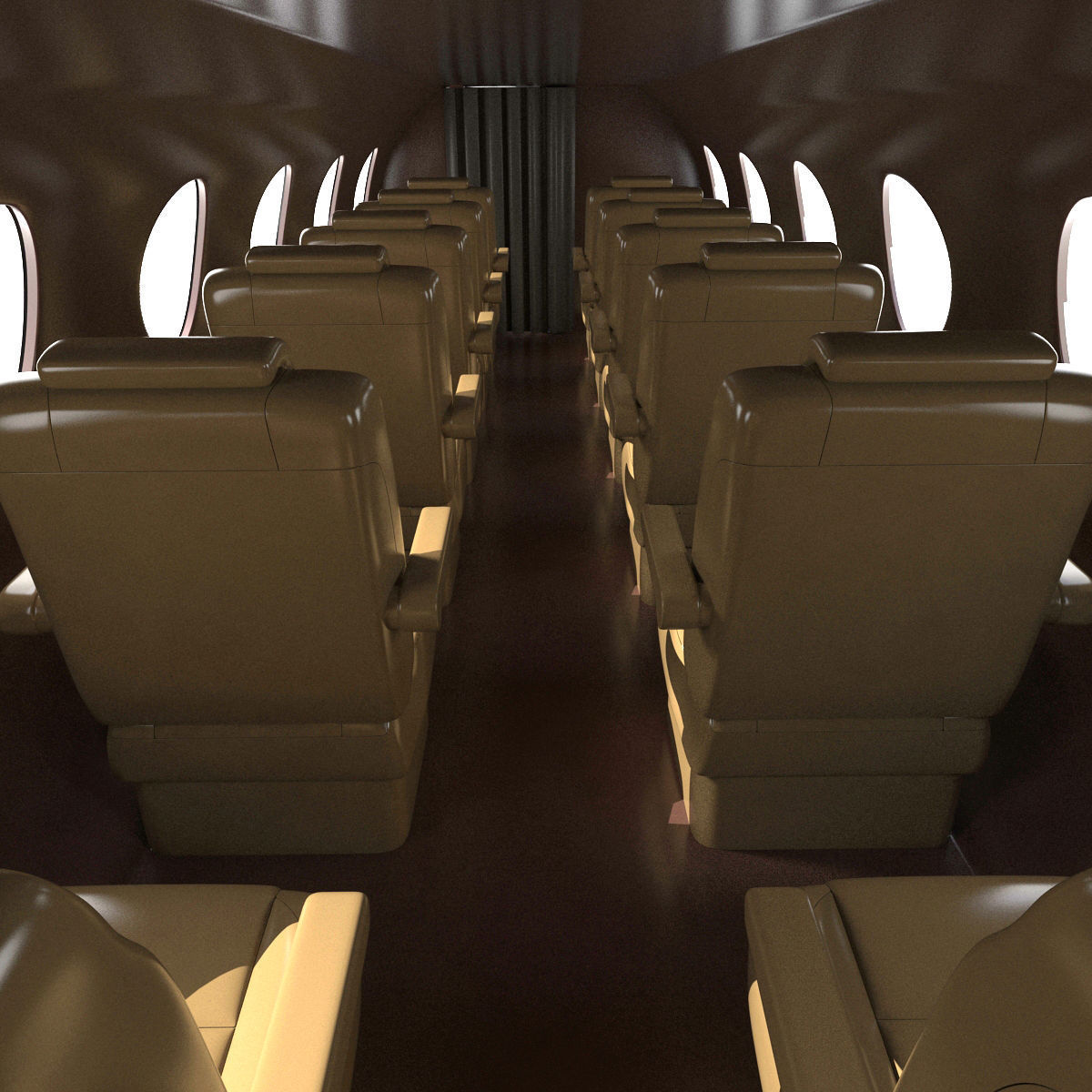 Gulfstream G650 Rigged 2 3D model_55