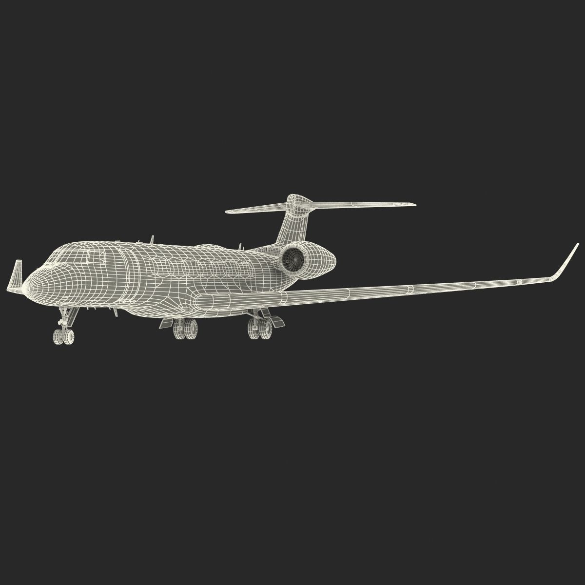 Gulfstream G650 Rigged 2 3D model_70