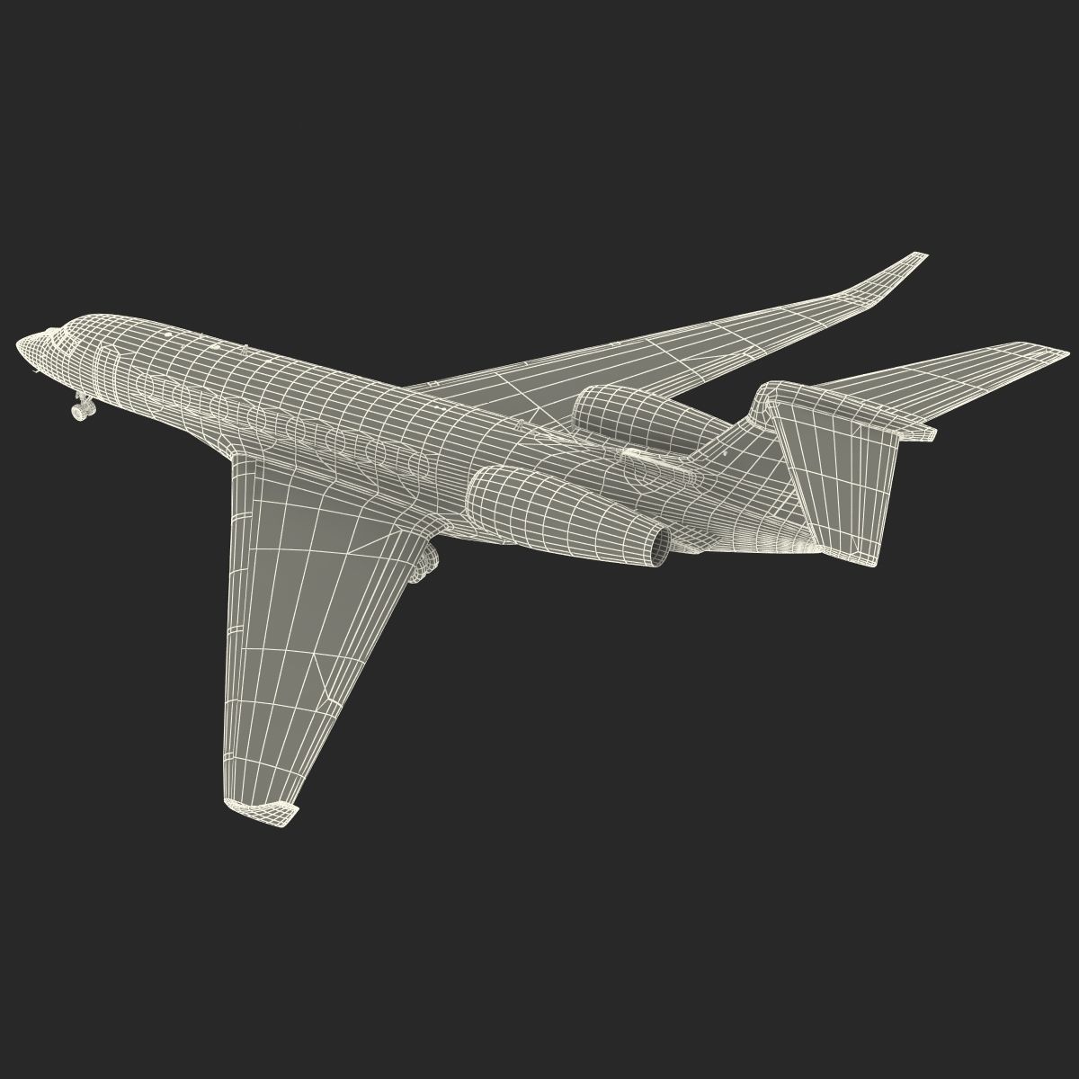 Gulfstream G650 Rigged 2 3D model_69
