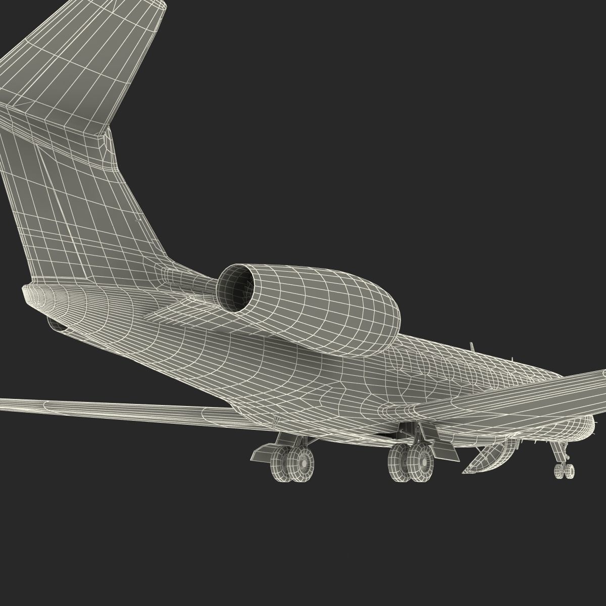 Gulfstream G650 Rigged 2 3D model_75