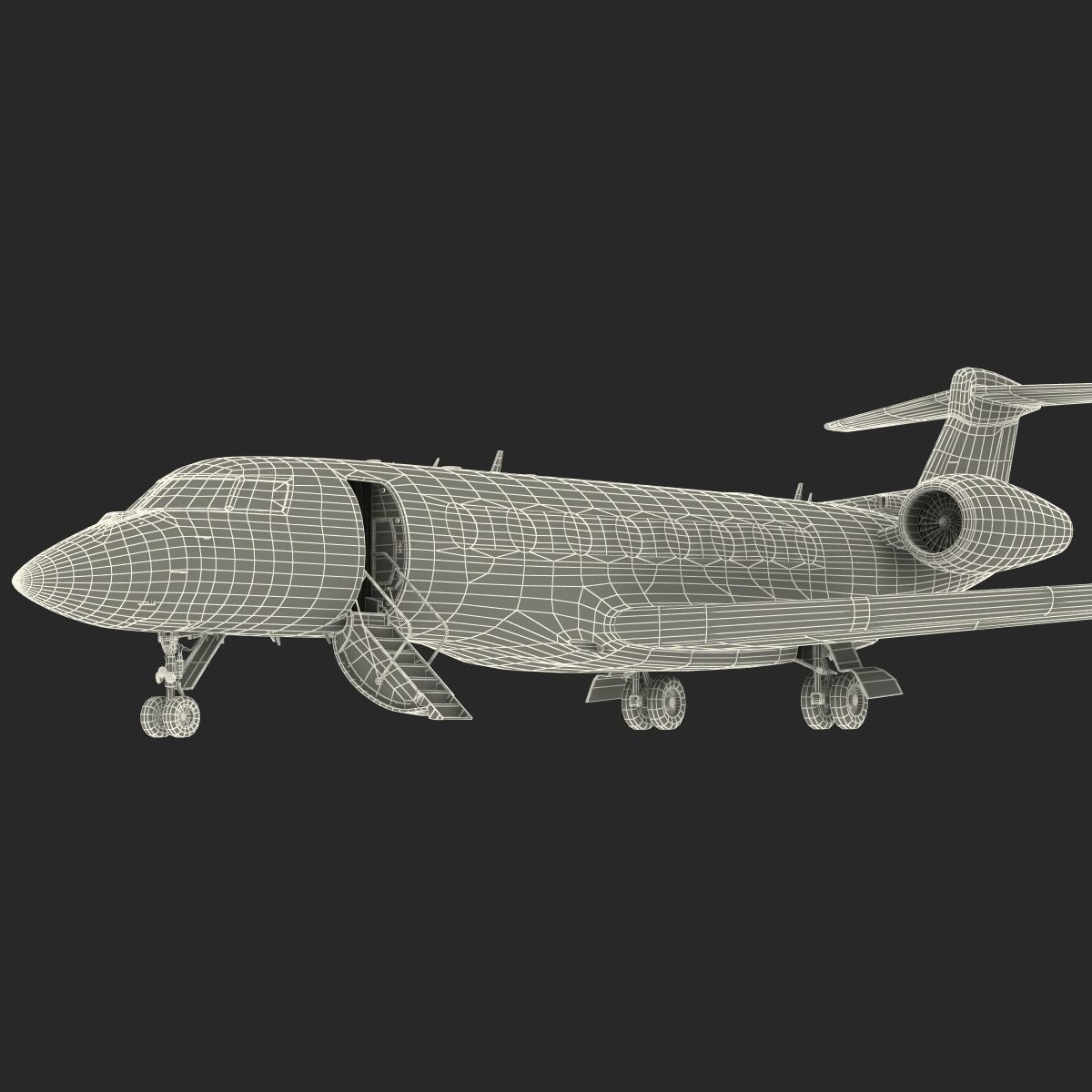 Gulfstream G650 Rigged 2 3D model_73
