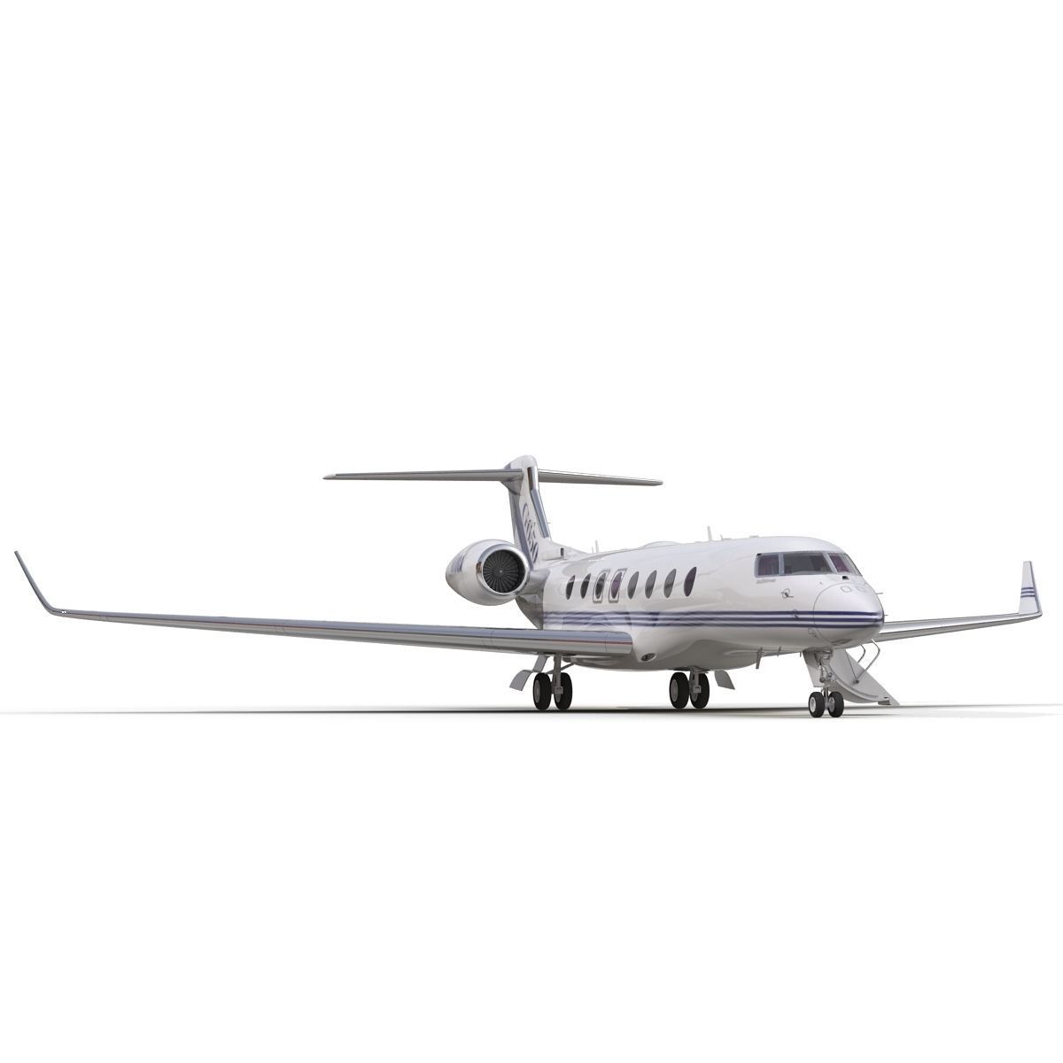 Gulfstream G650 Rigged 2 3D model_28