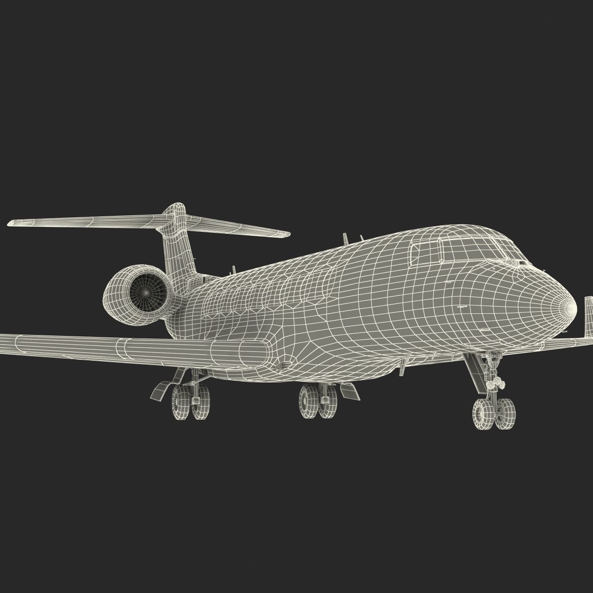 Gulfstream G650 Rigged 2 3D model_72