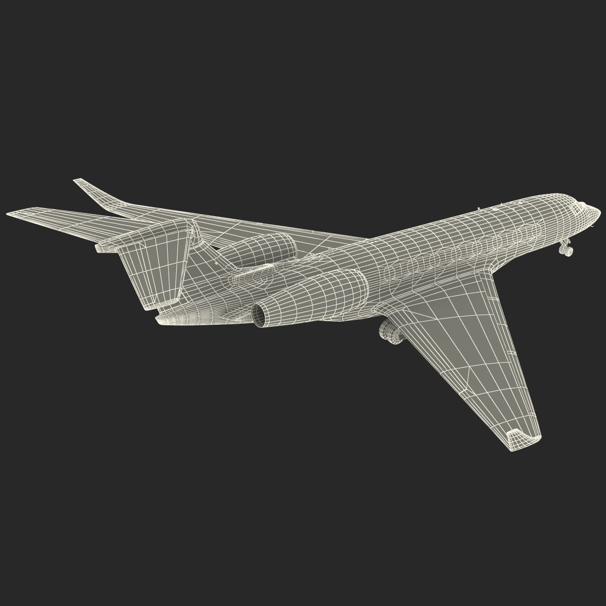 Gulfstream G650 Rigged 2 3D model_68