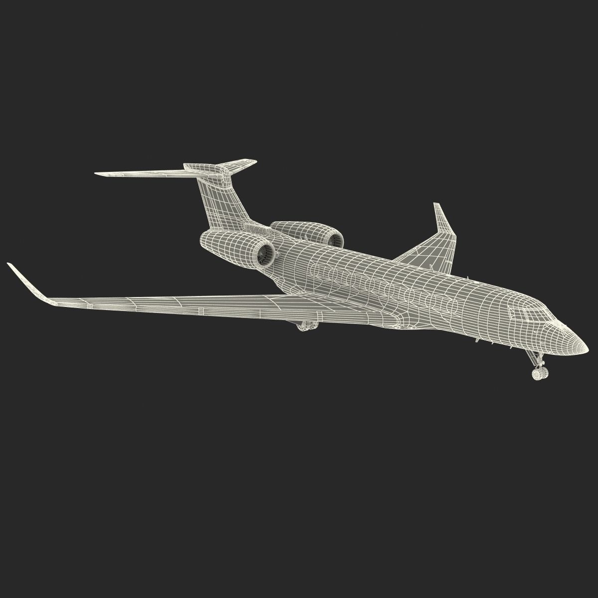 Gulfstream G650 Rigged 2 3D model_67