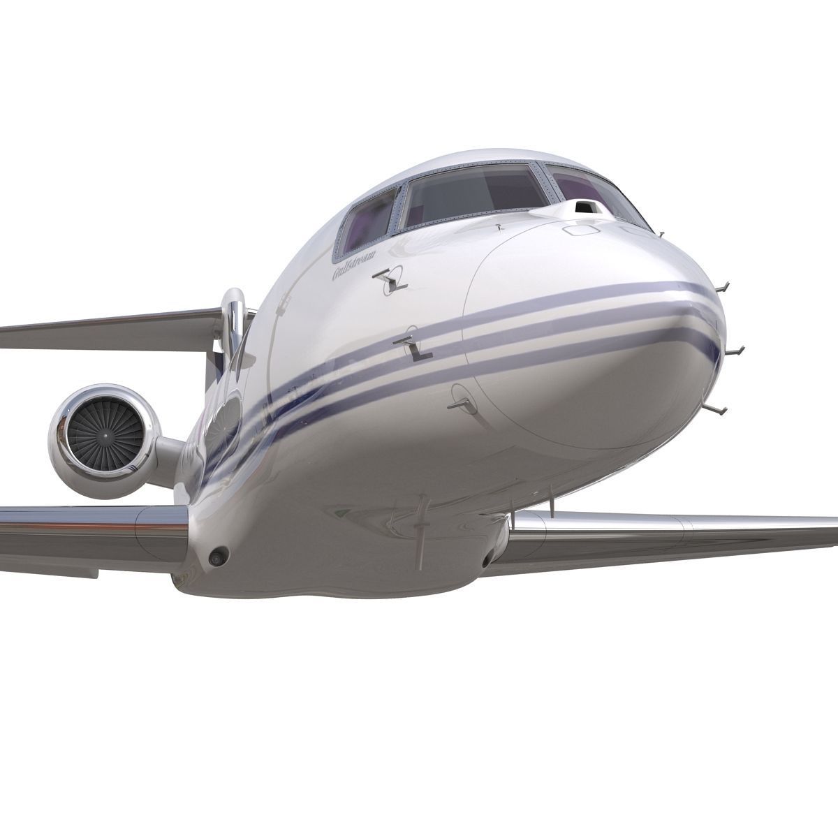 Gulfstream G650 Rigged 2 3D model_21