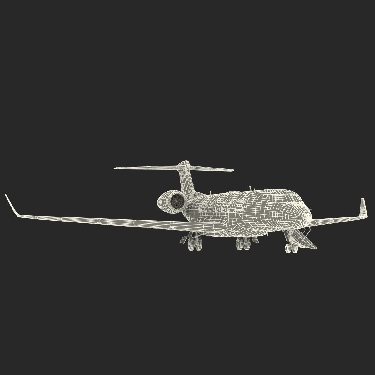 Gulfstream G650 Rigged 2 3D model_64