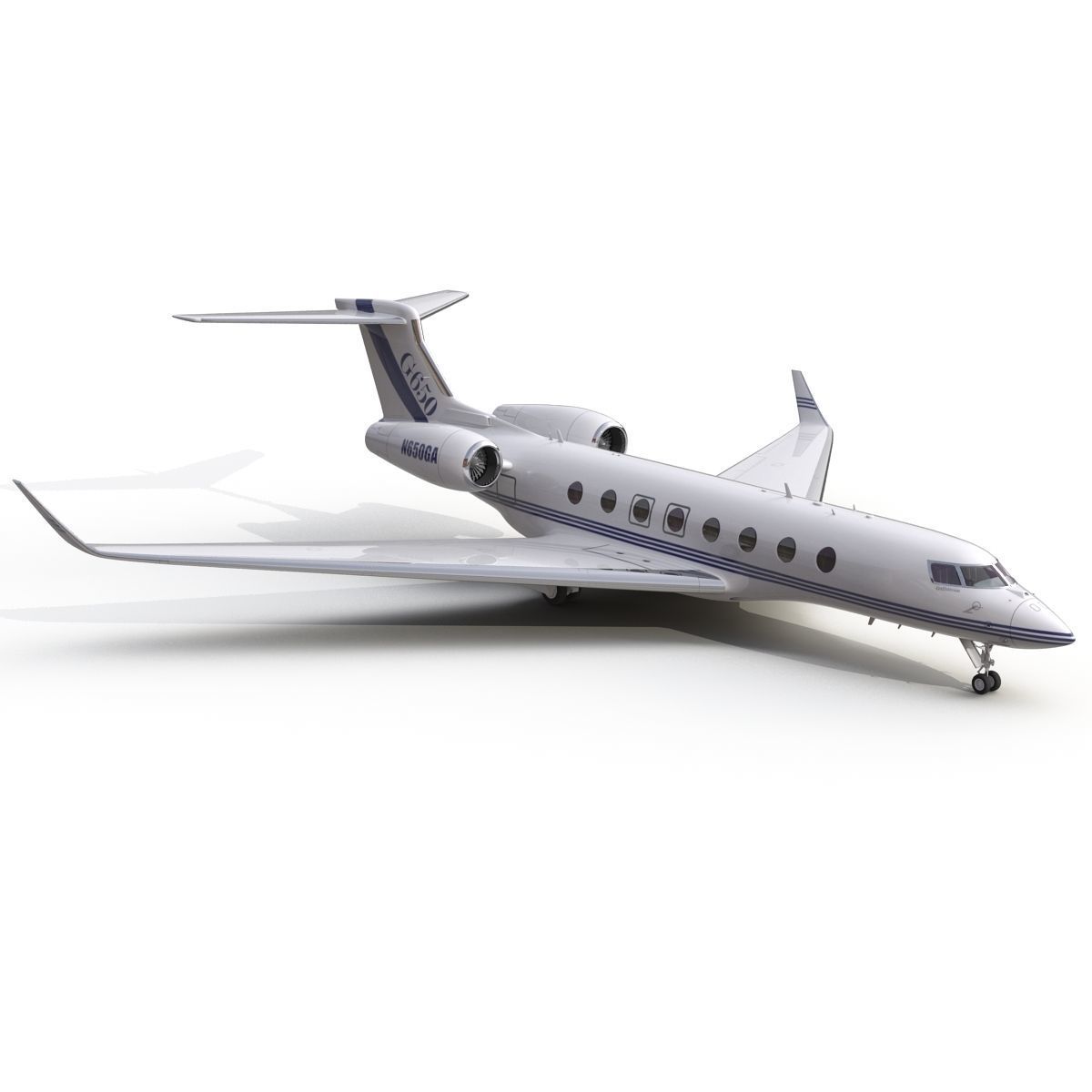 Gulfstream G650 Rigged 2 3D model_32
