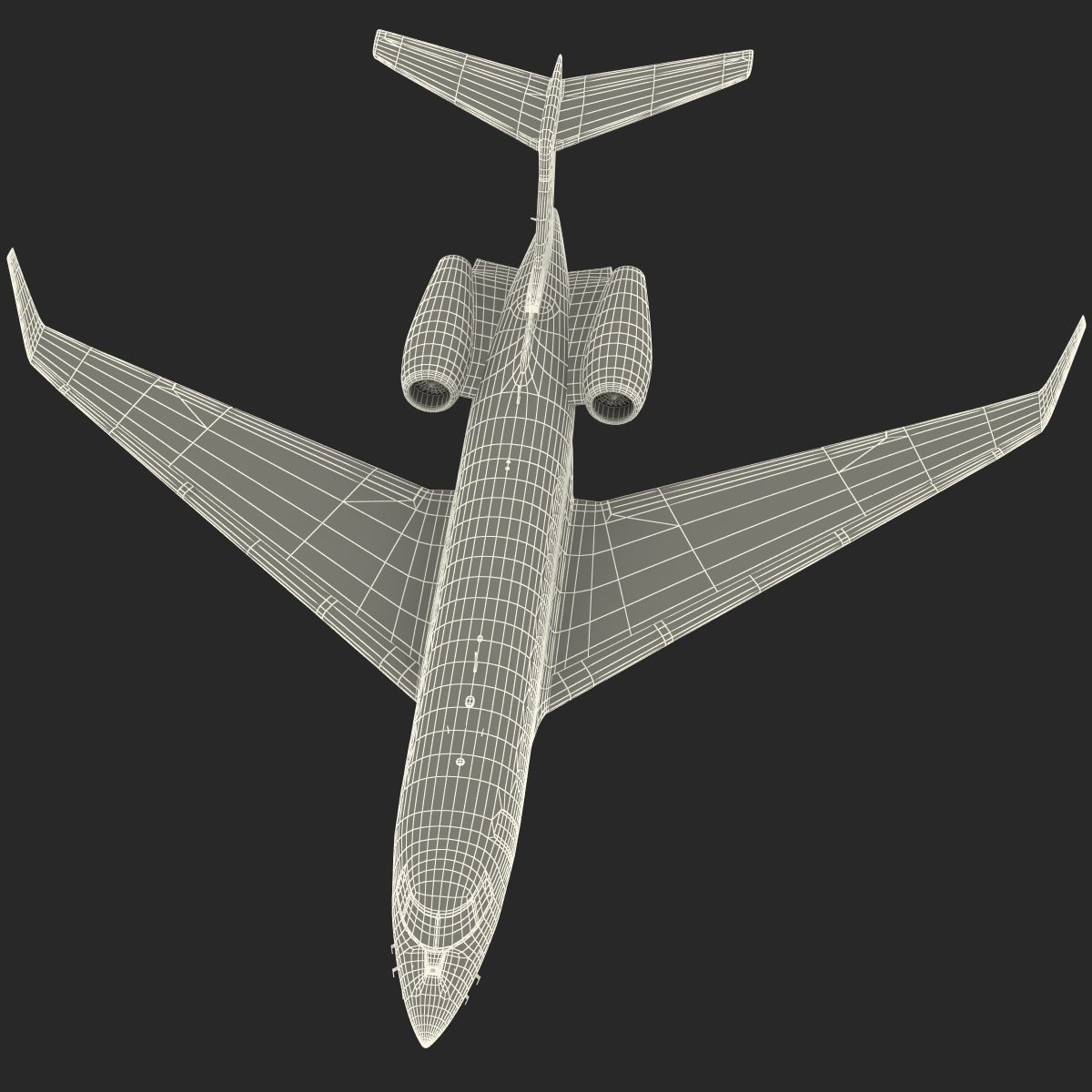Gulfstream G650 Rigged 2 3D model_66