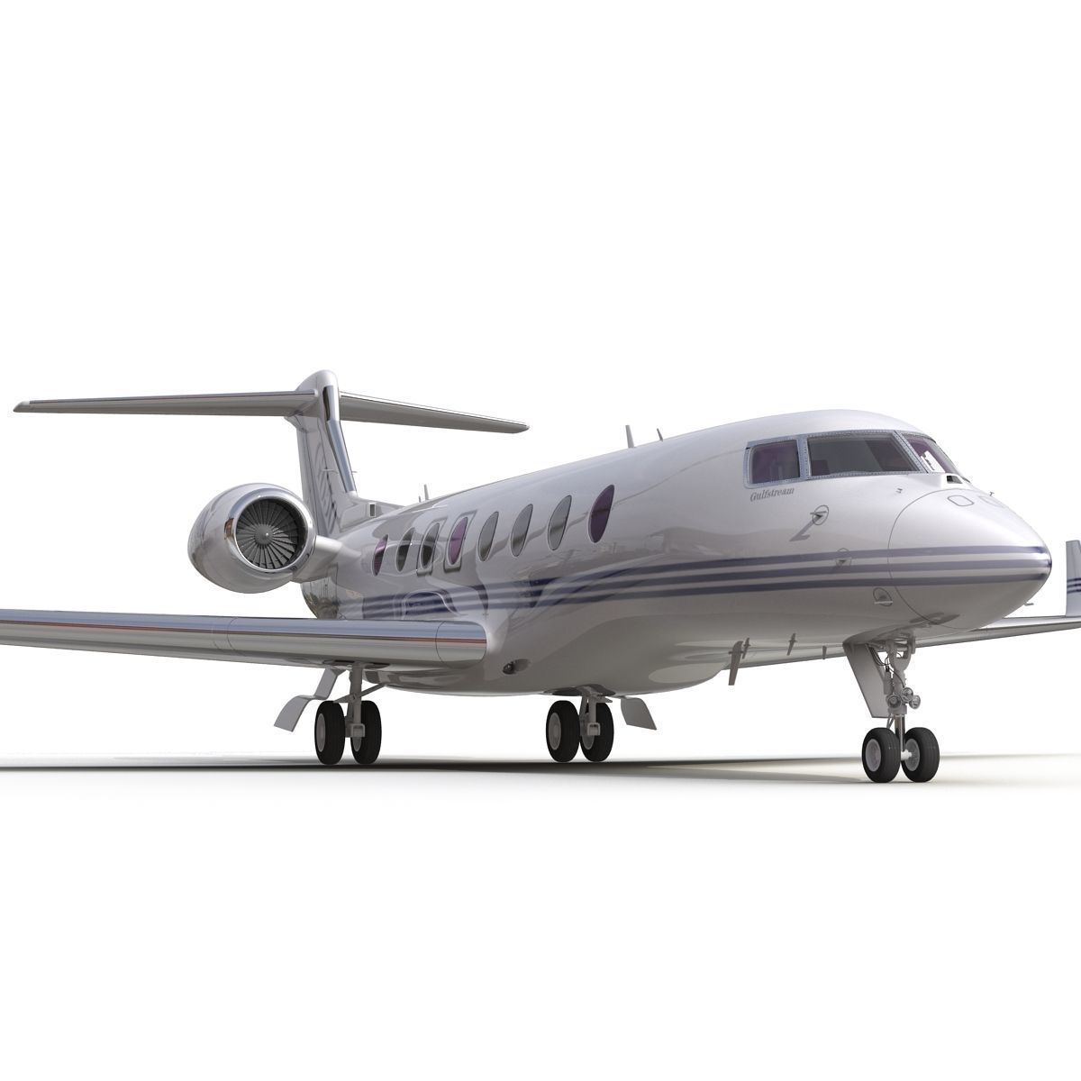 Gulfstream G650 Rigged 2 3D model_37