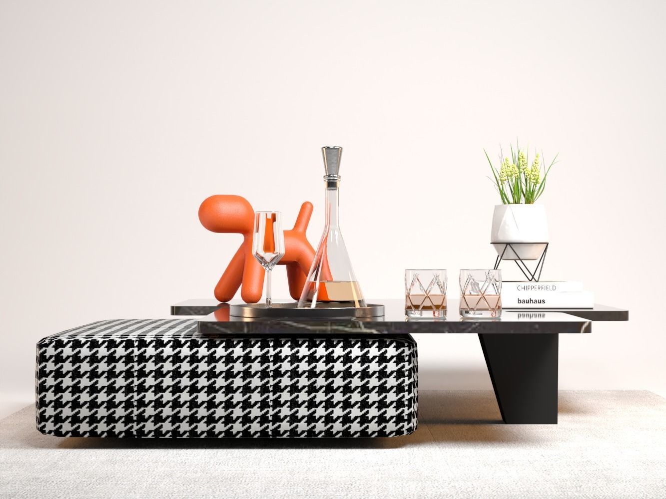 Centre table Free 3D model_1