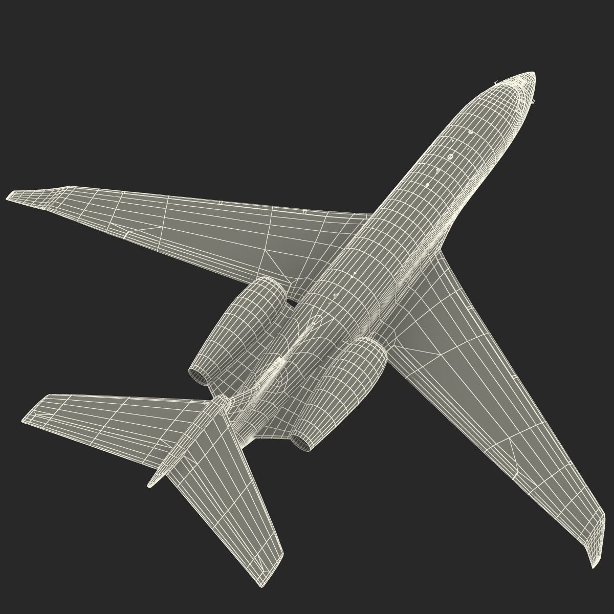 Business Jet Gulfstream G500 3D model_55