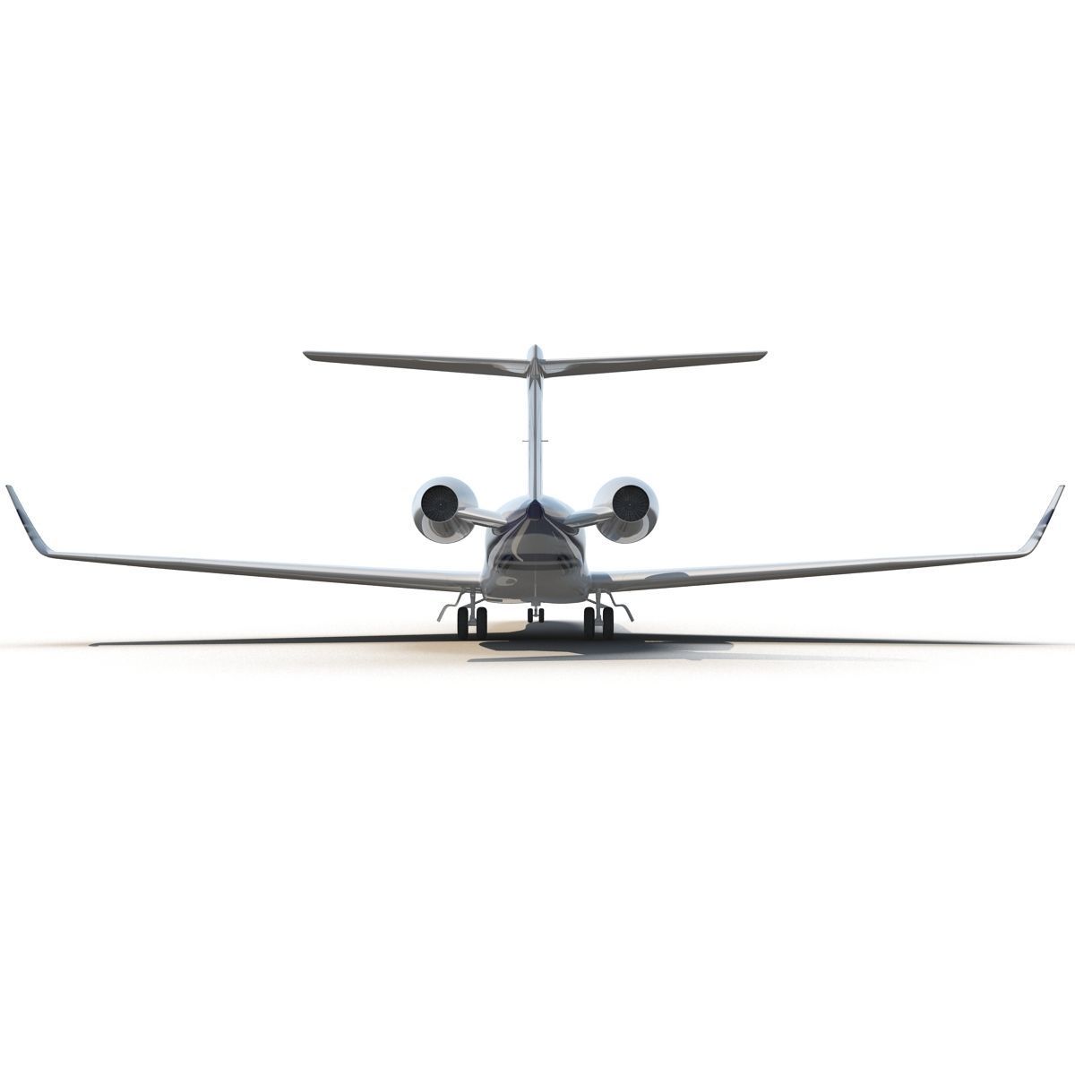 Business Jet Gulfstream G500 3D model_10