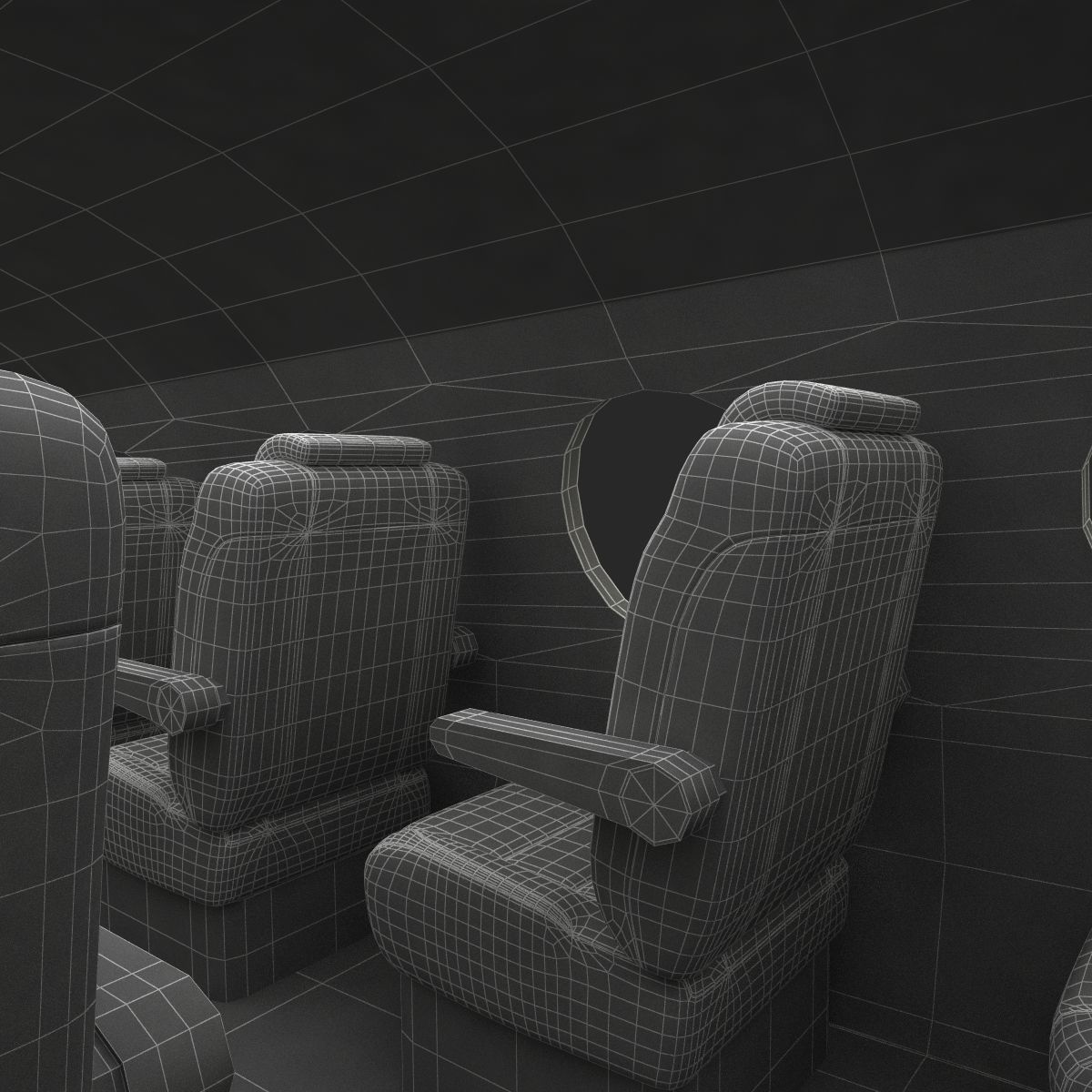 Business Jet Gulfstream G500 3D model_72