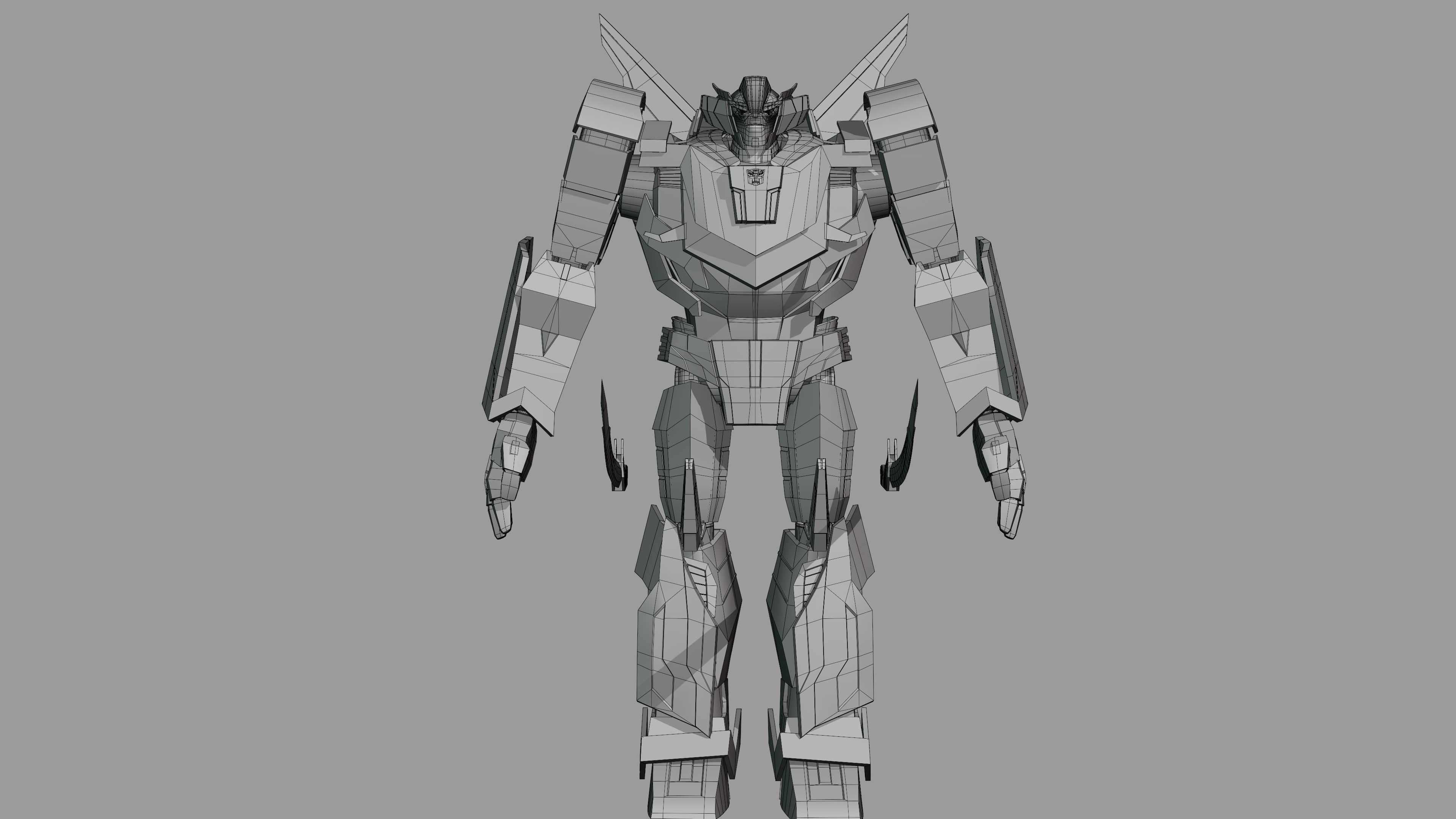 Wheeljack Transformers Prime Character Rig Low-poly 3D model_18