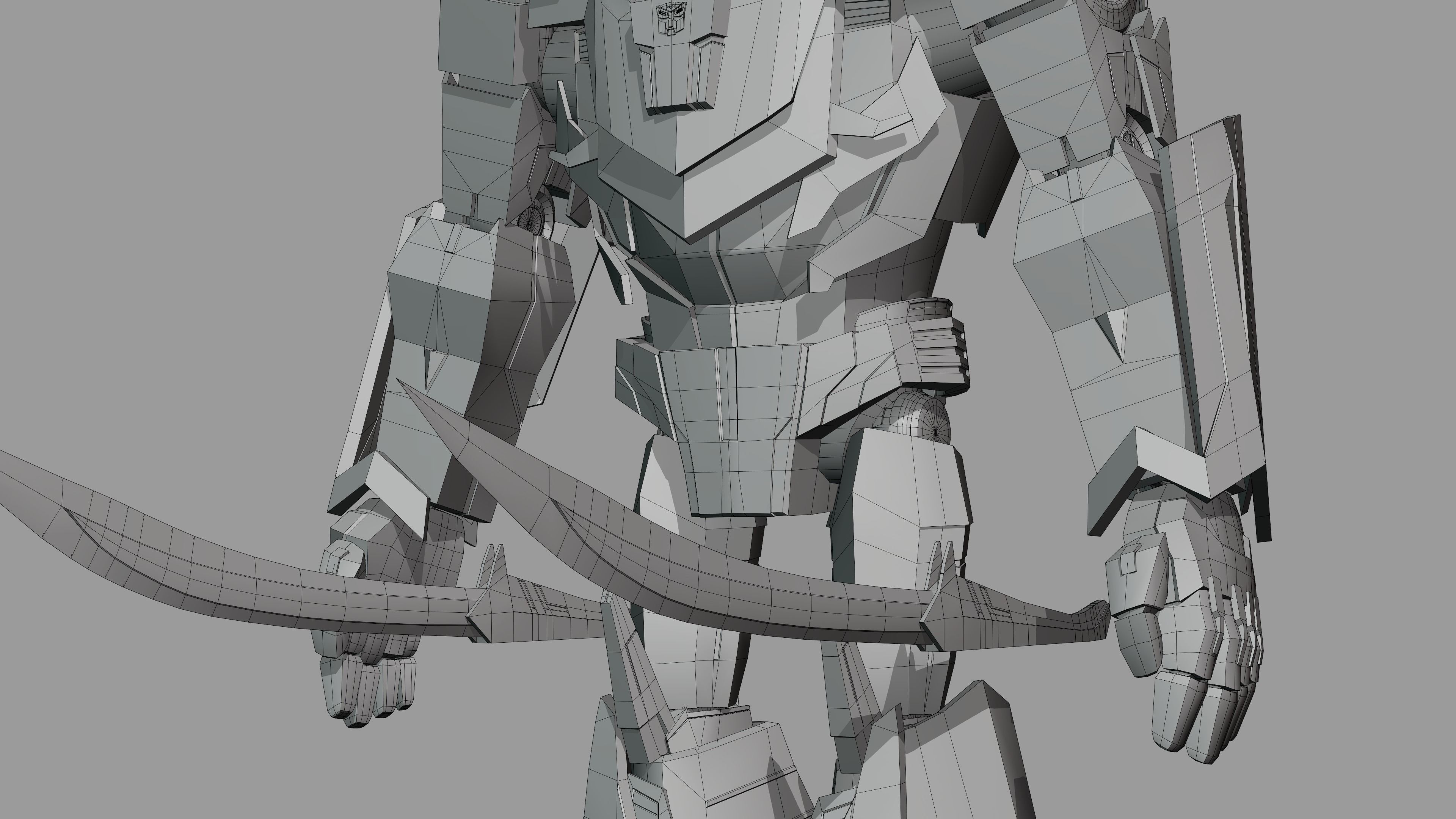 Wheeljack Transformers Prime Character Rig Low-poly 3D model_21