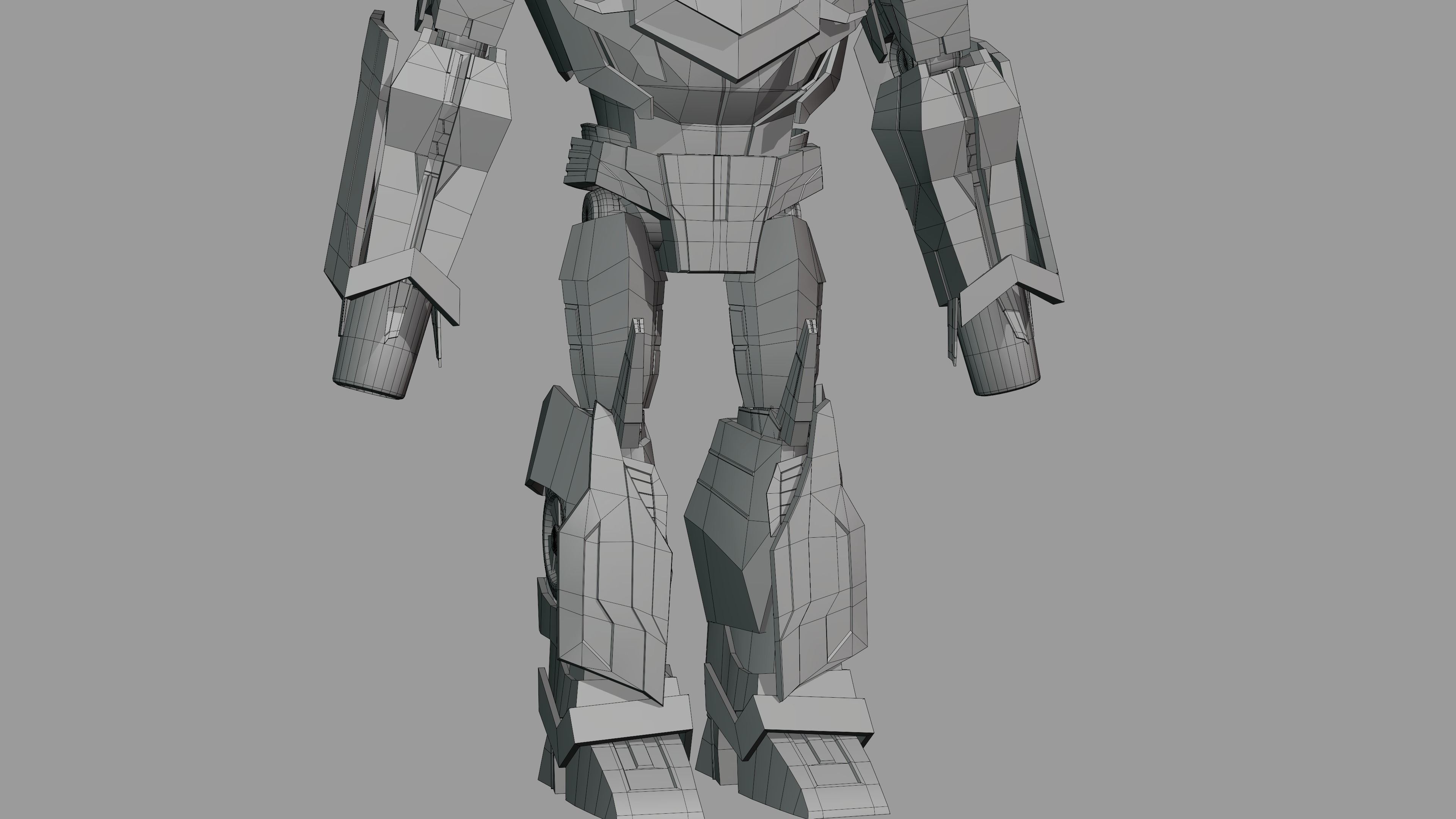 Wheeljack Transformers Prime Character Rig Low-poly 3D model_19
