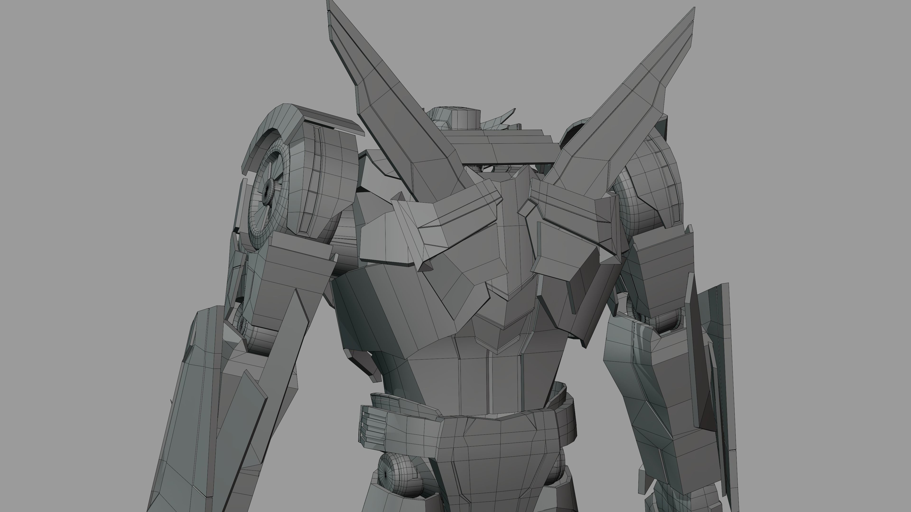 Wheeljack Transformers Prime Character Rig Low-poly 3D model_20