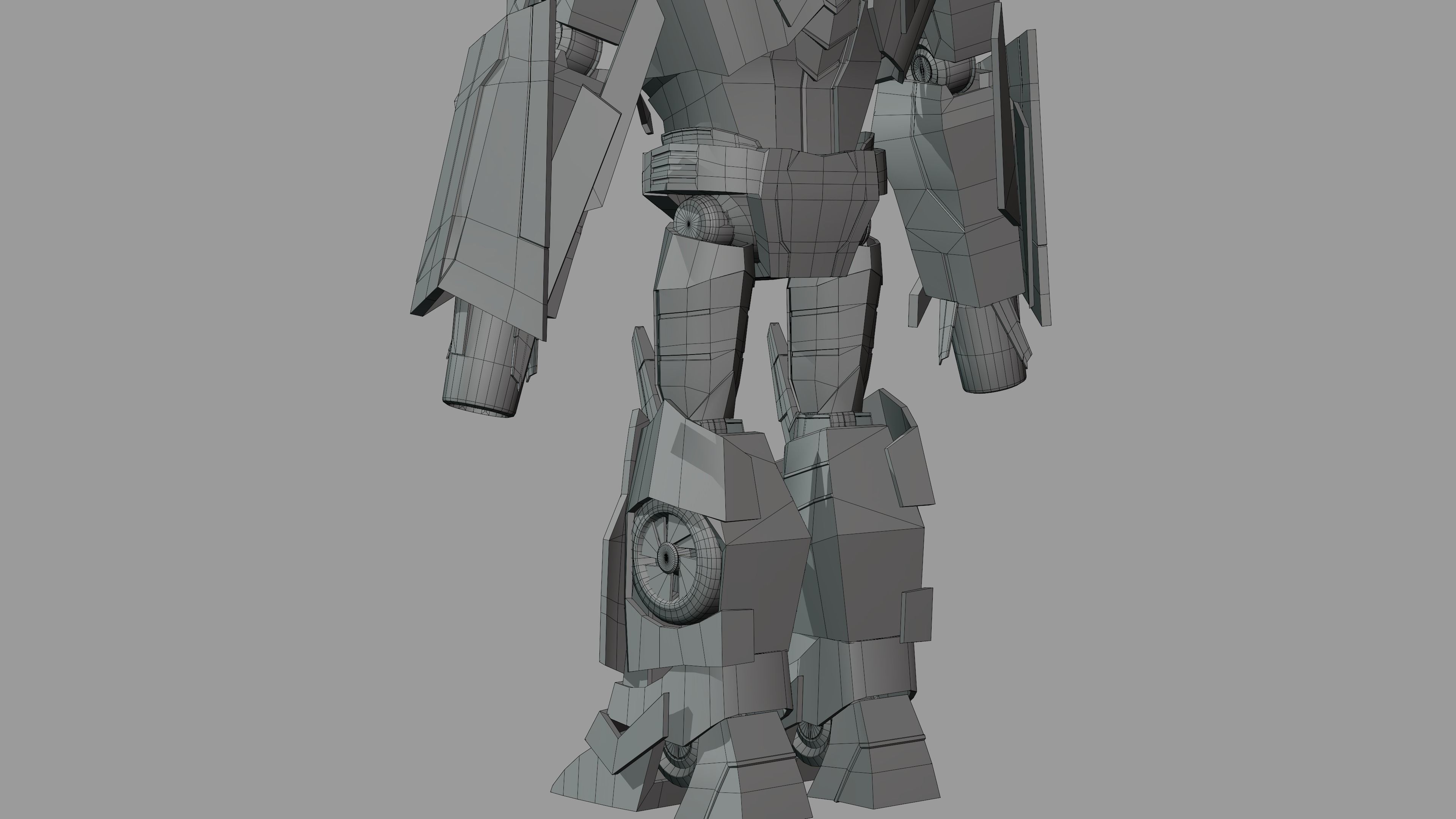 Wheeljack Transformers Prime Character Rig Low-poly 3D model_17