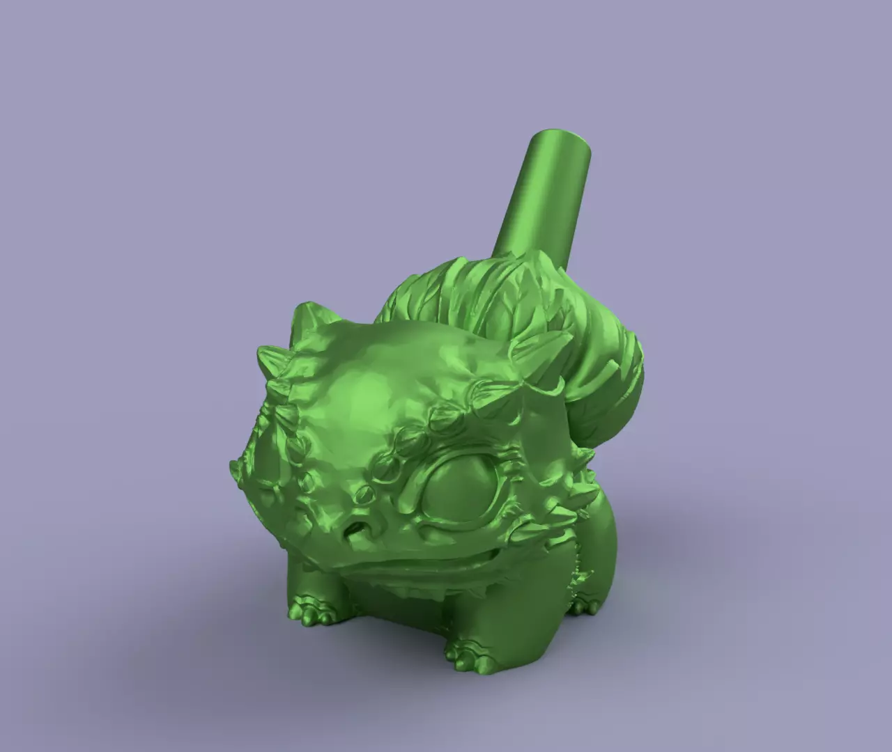 Bulbasaur hookah Shisha mouthpiece mouth tip Adaptador cachimba 3D print model