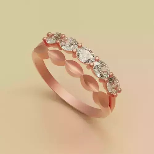Diamond Ring oval-M
