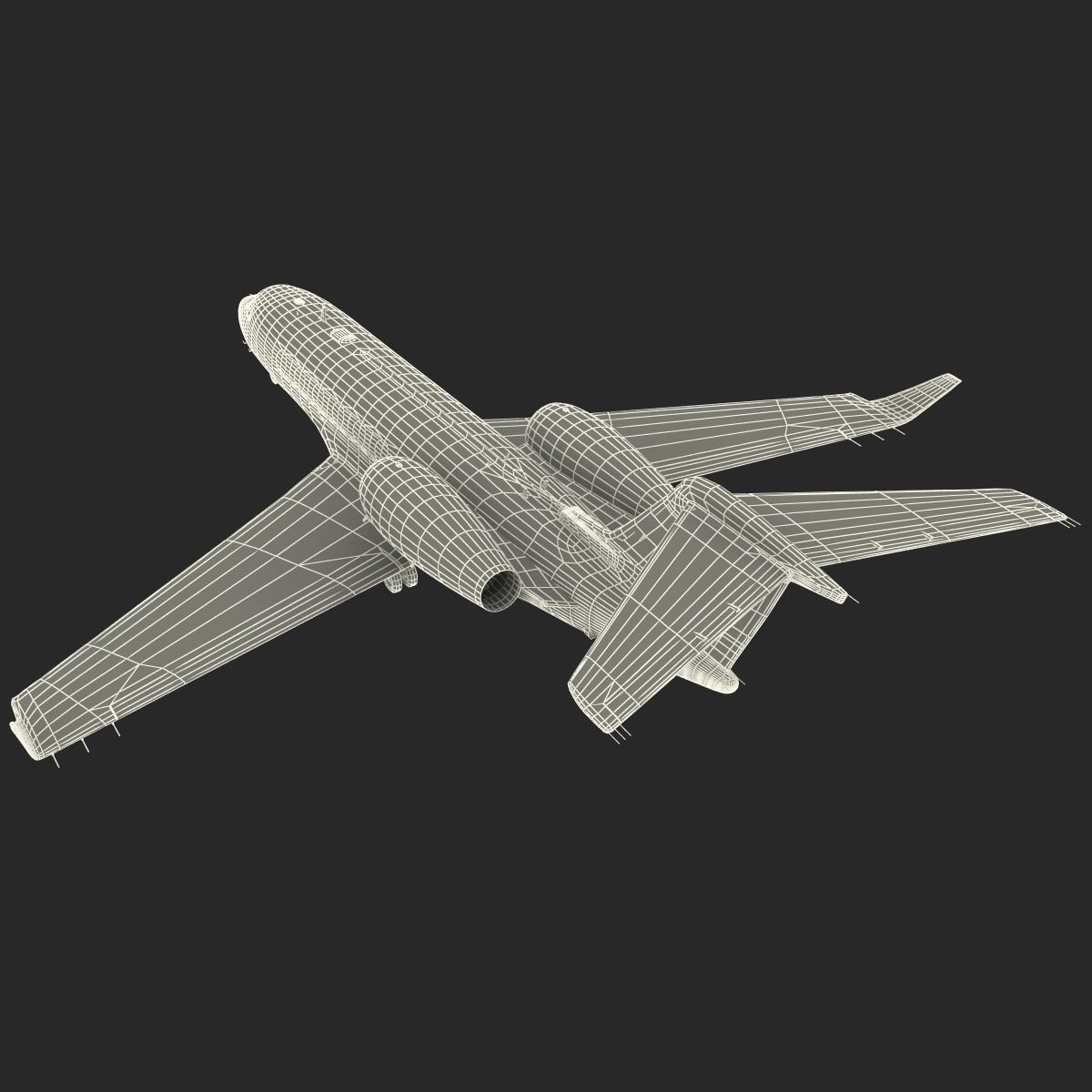 Gulfstream G450 Rigged 3D model_69
