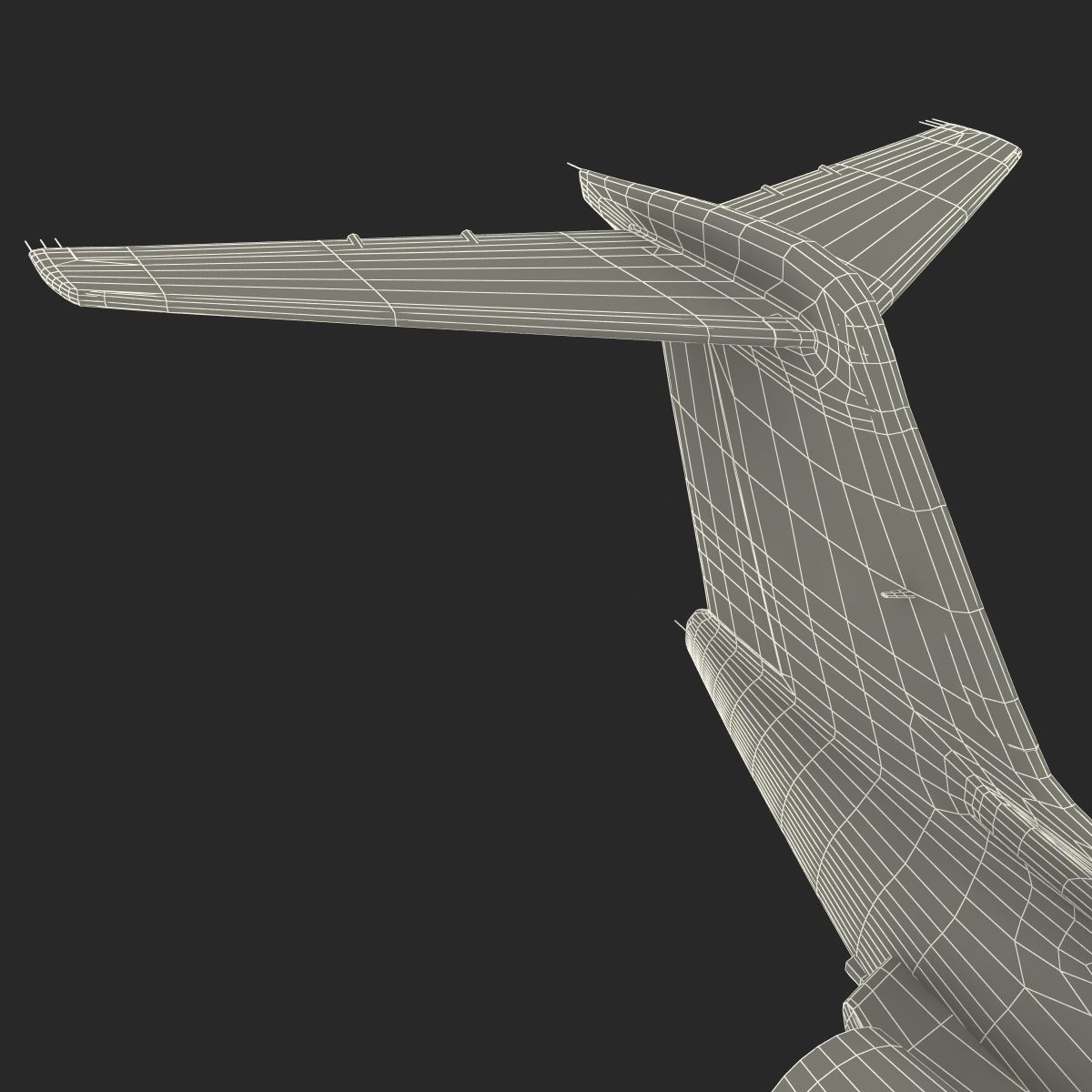 Gulfstream G450 Rigged 3D model_80